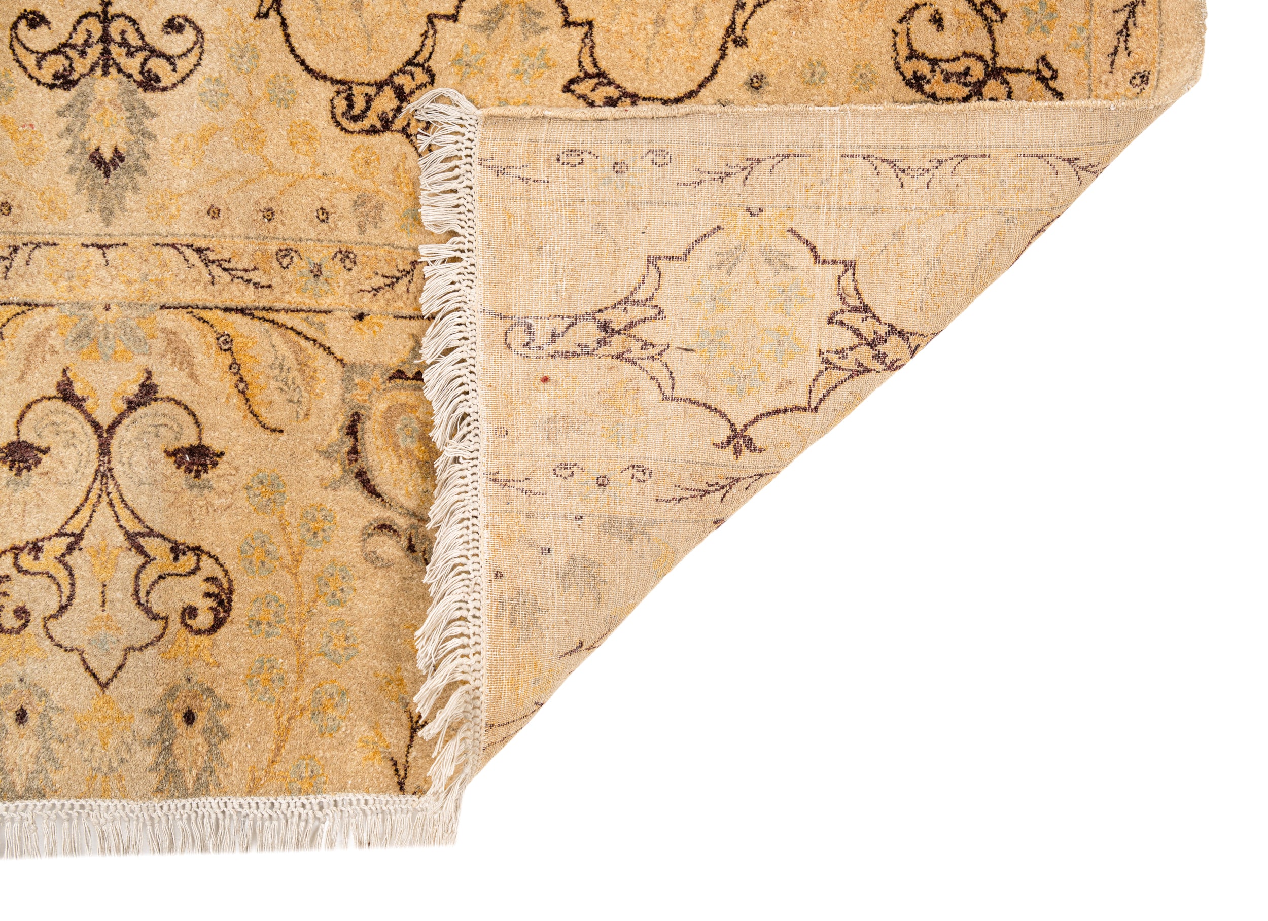 Vintage Pakistani fragment Rug 5'7" x 2'7"