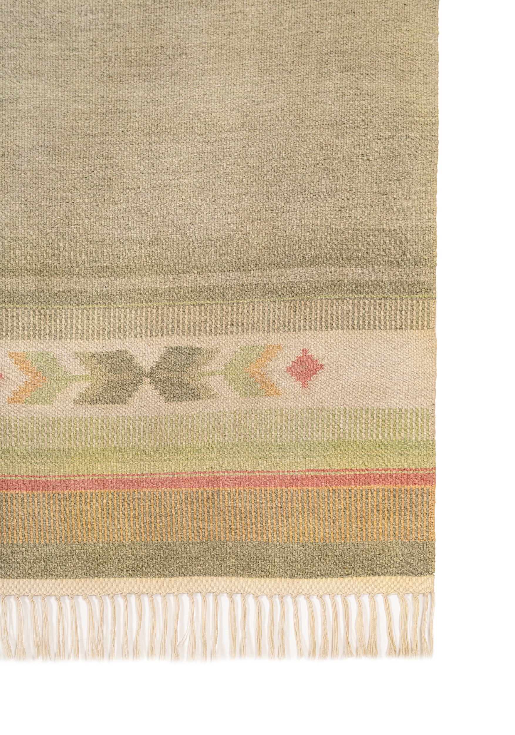 Vintage Scandinavian Kilim 4'9" X 6'