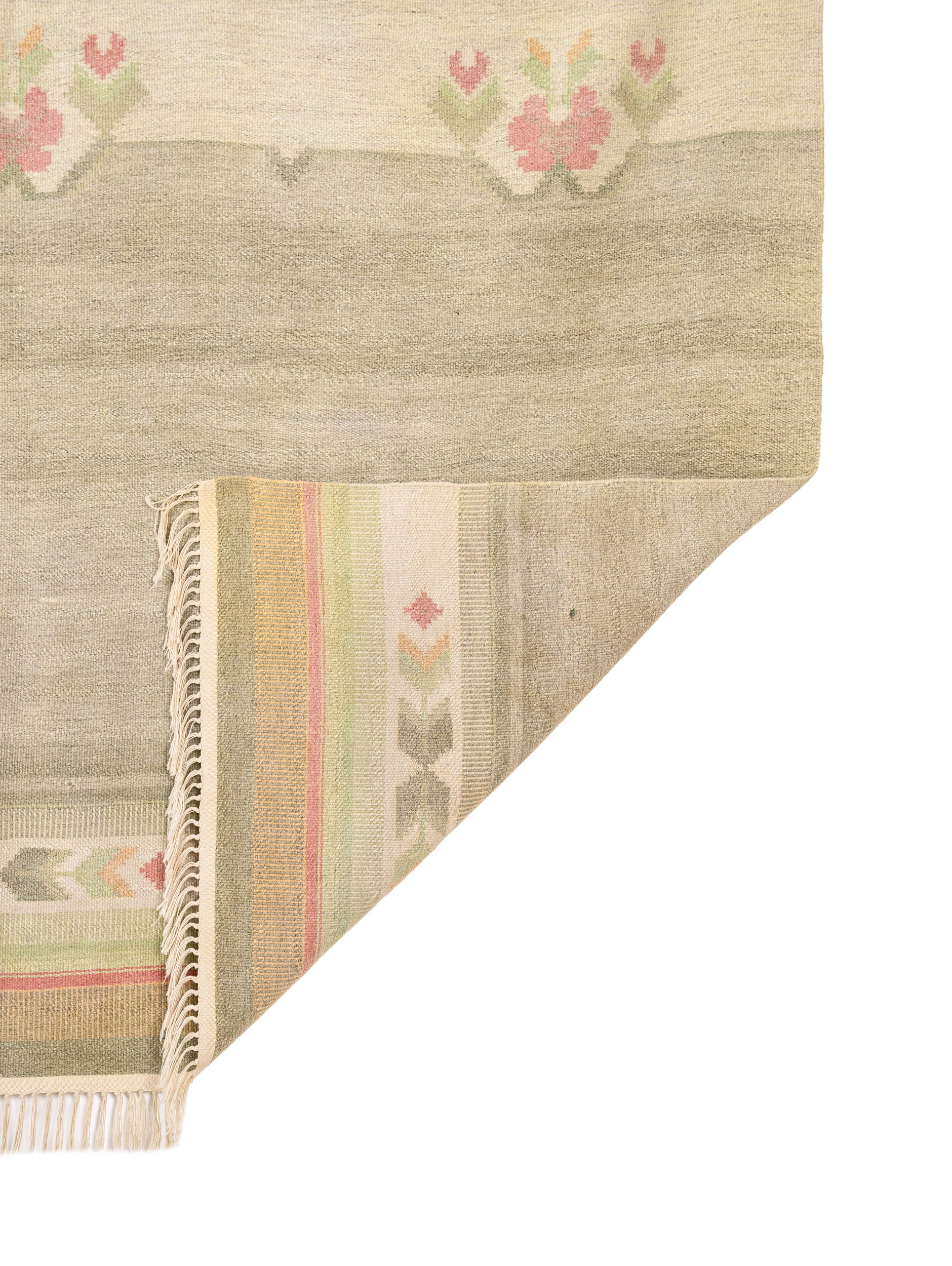 Vintage Scandinavian Kilim 4'9" X 6'