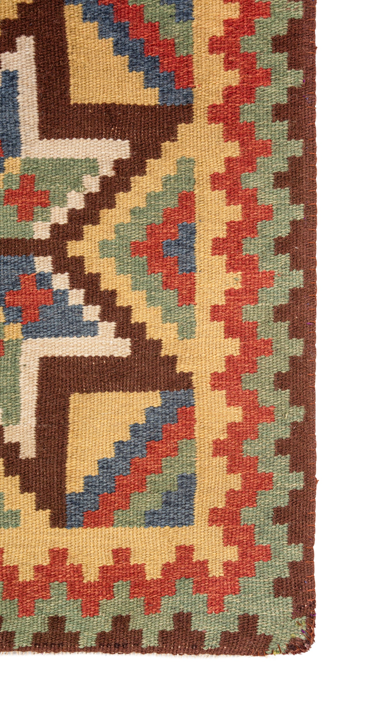 Antique Scandanavian Table Textile 1'5" x 1'5"