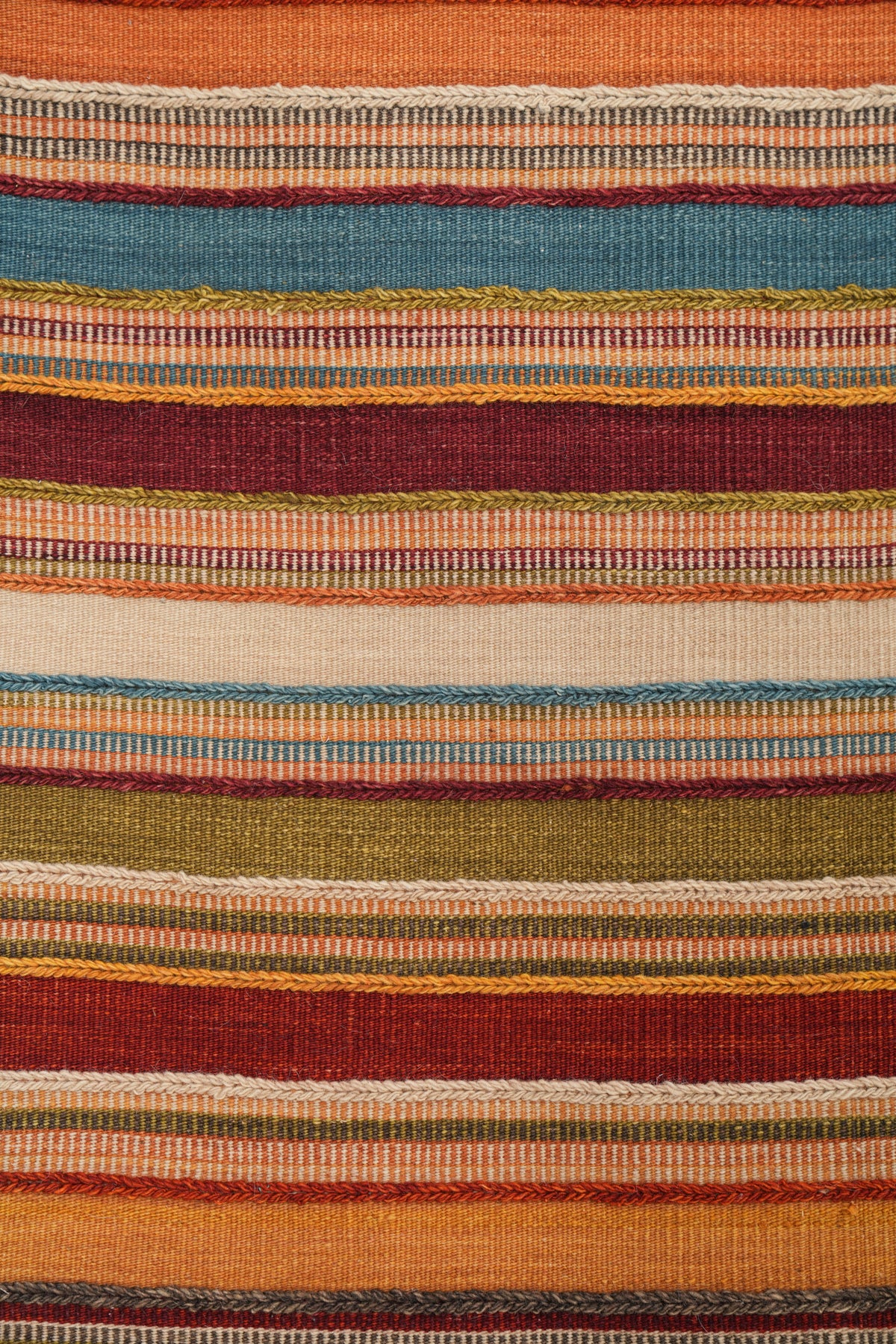 Vintage Scandinavian kilim 6' x 2'1"