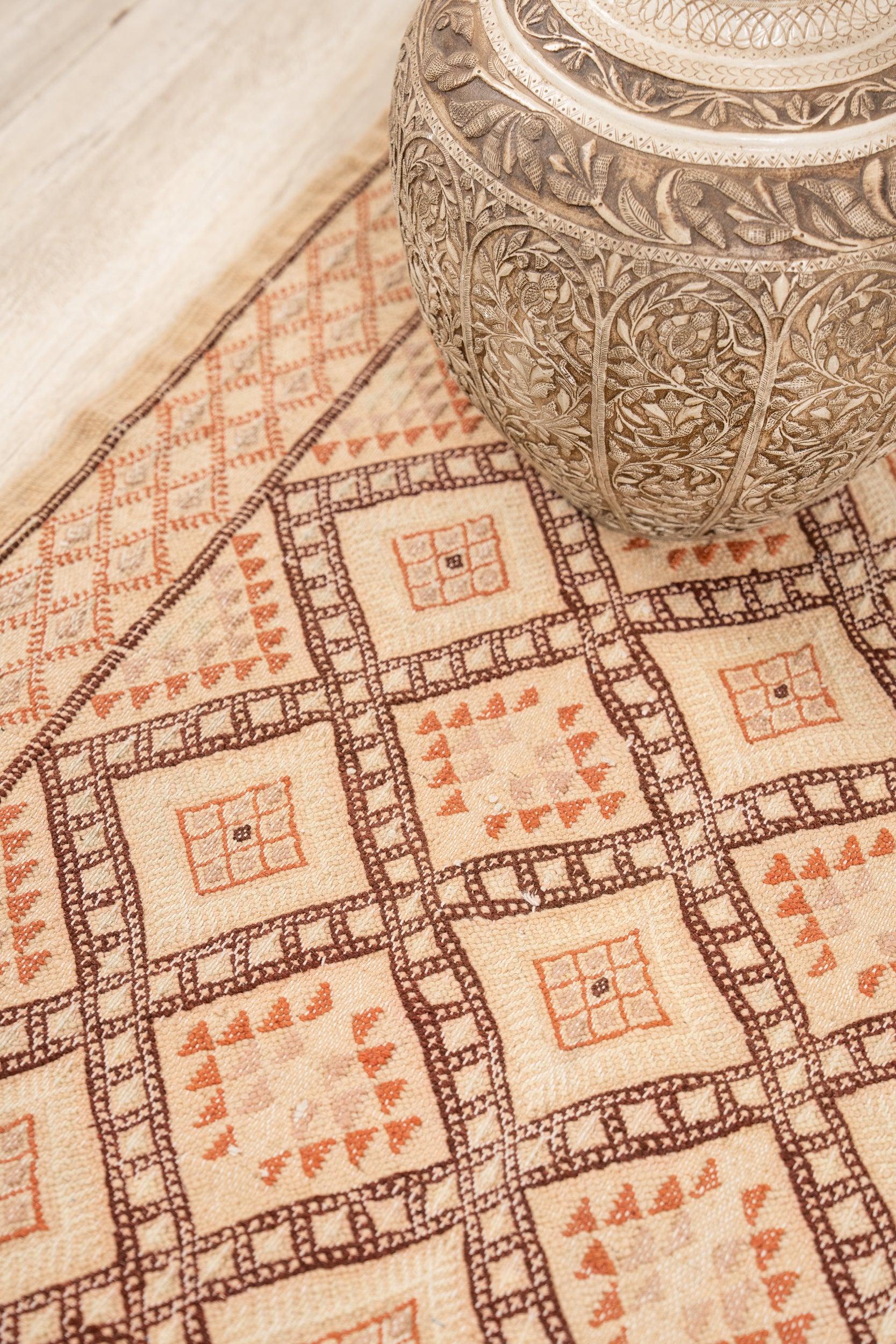 Vintage Tunisian Margoum Kilim 5'5" x 3'9"