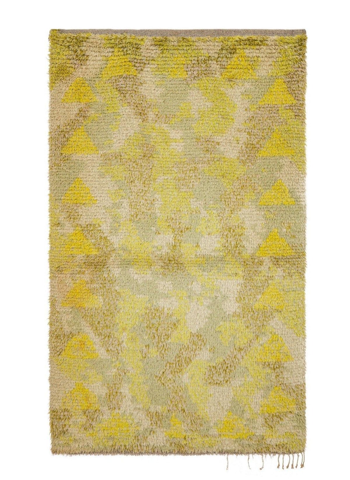 Vintage Scandinavian Rya Rug 6' x 3'8