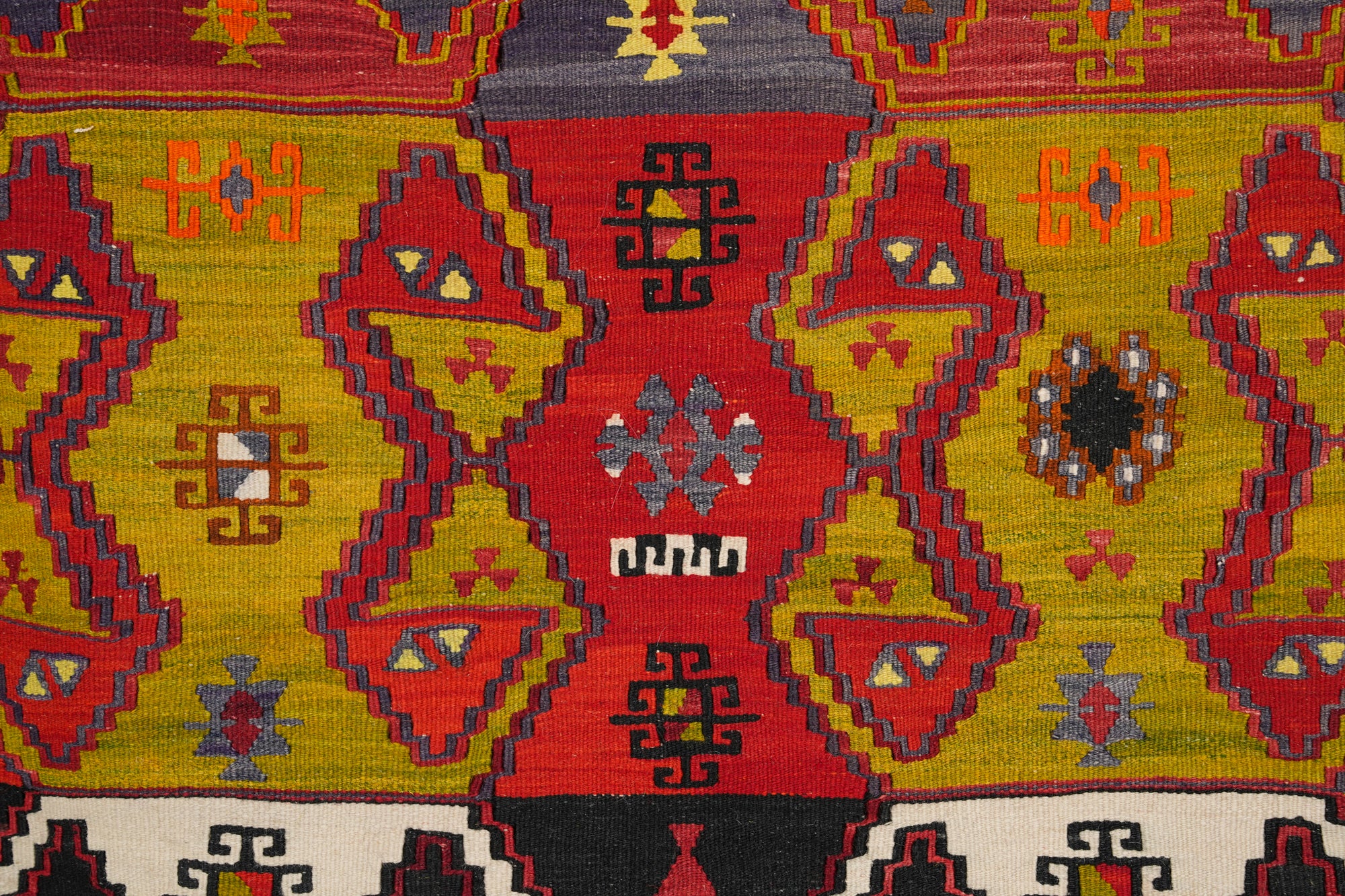 Vintage Anatolian Emirdag Kilim 8'1" x 4'5"