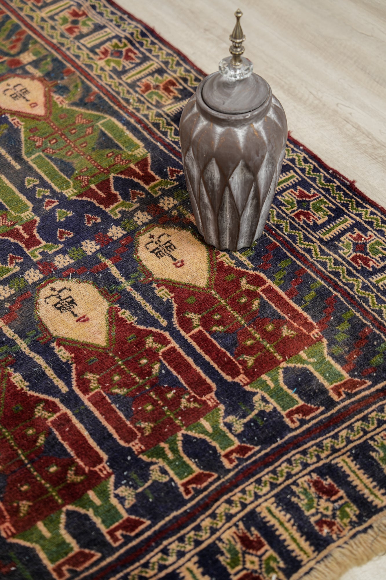 Vintage Balouch Rug 5'8" x 3'7"