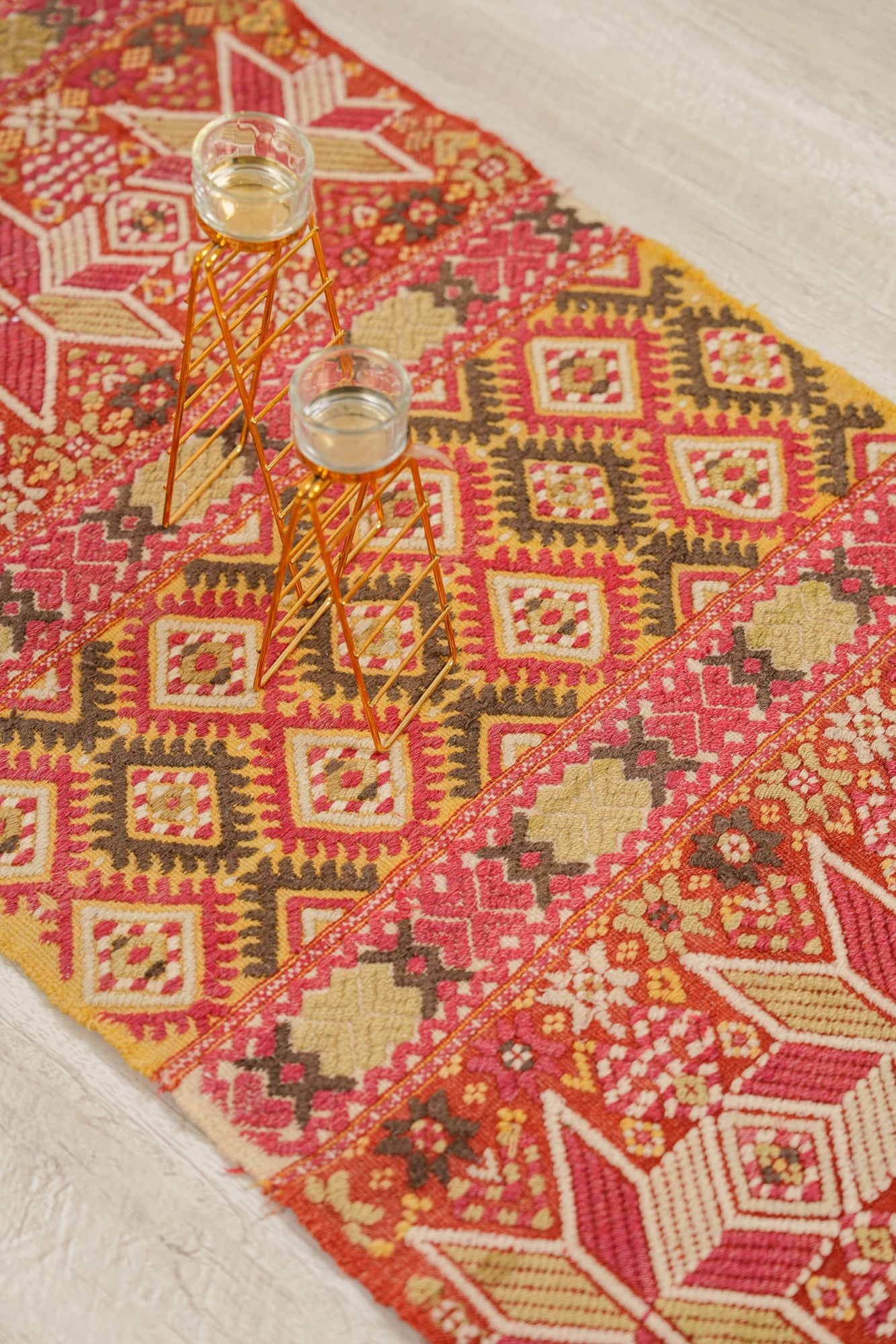 Antique Scandinavian Textile 3'6" x 1'8"