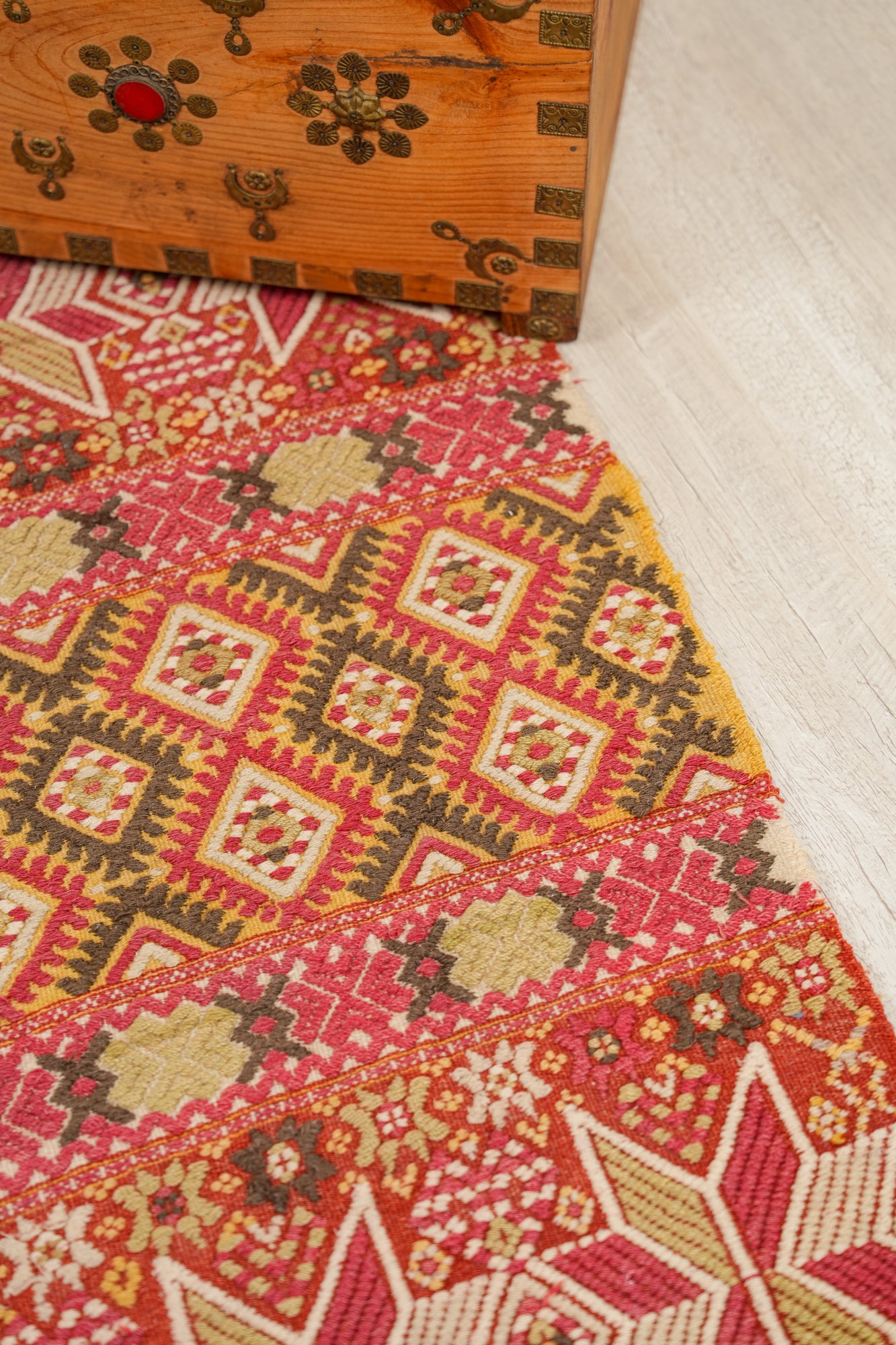 Antique Scandinavian Textile 3'6" x 1'8"