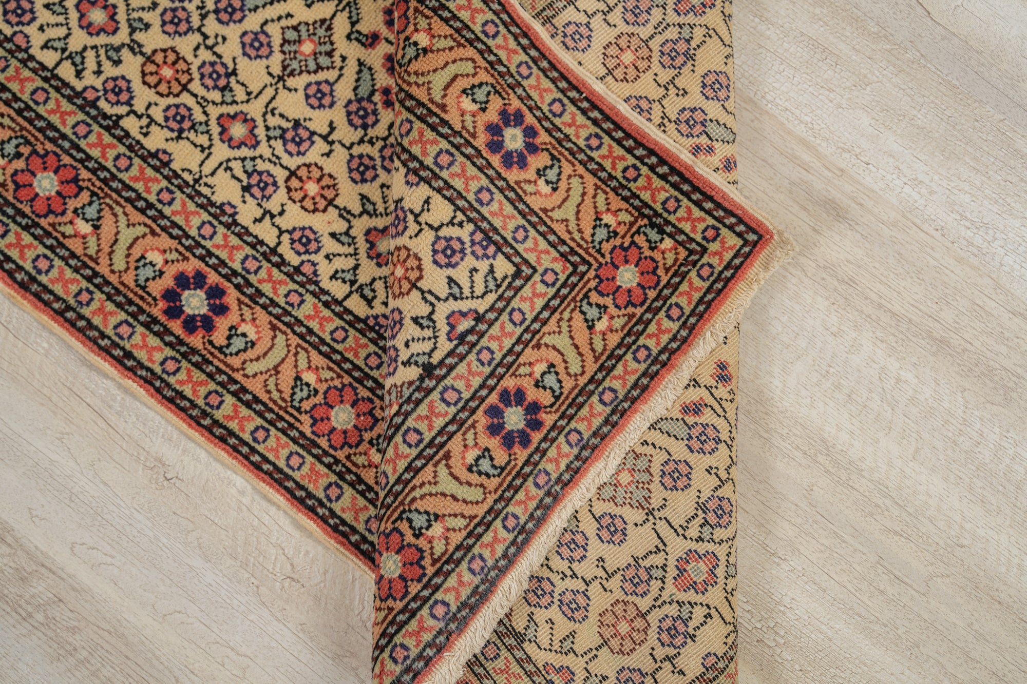 Vintage Turkish Runner Rug 7'4" x 2'6"