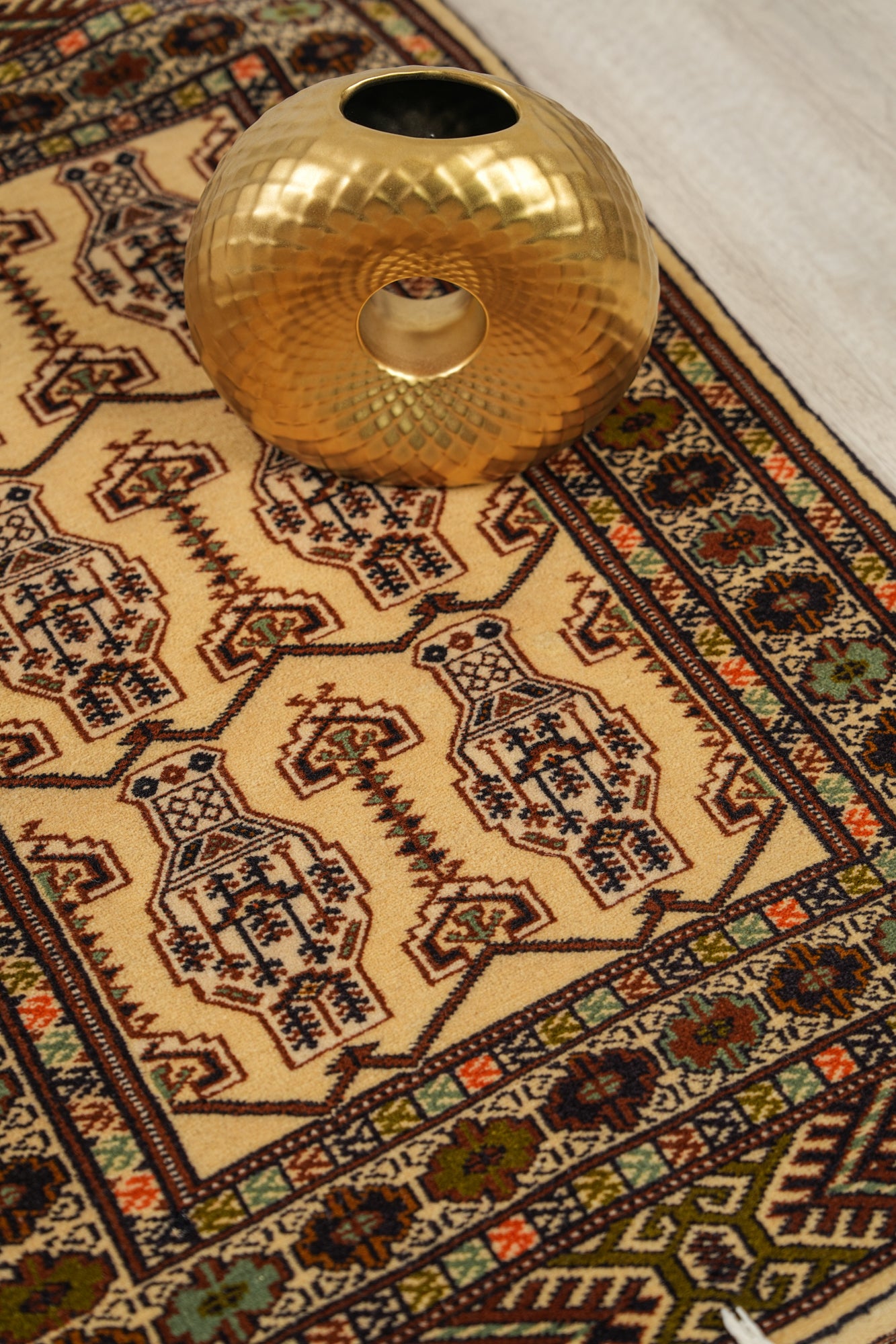 Vintage Turkmen Rug 3'1"x 2'1"