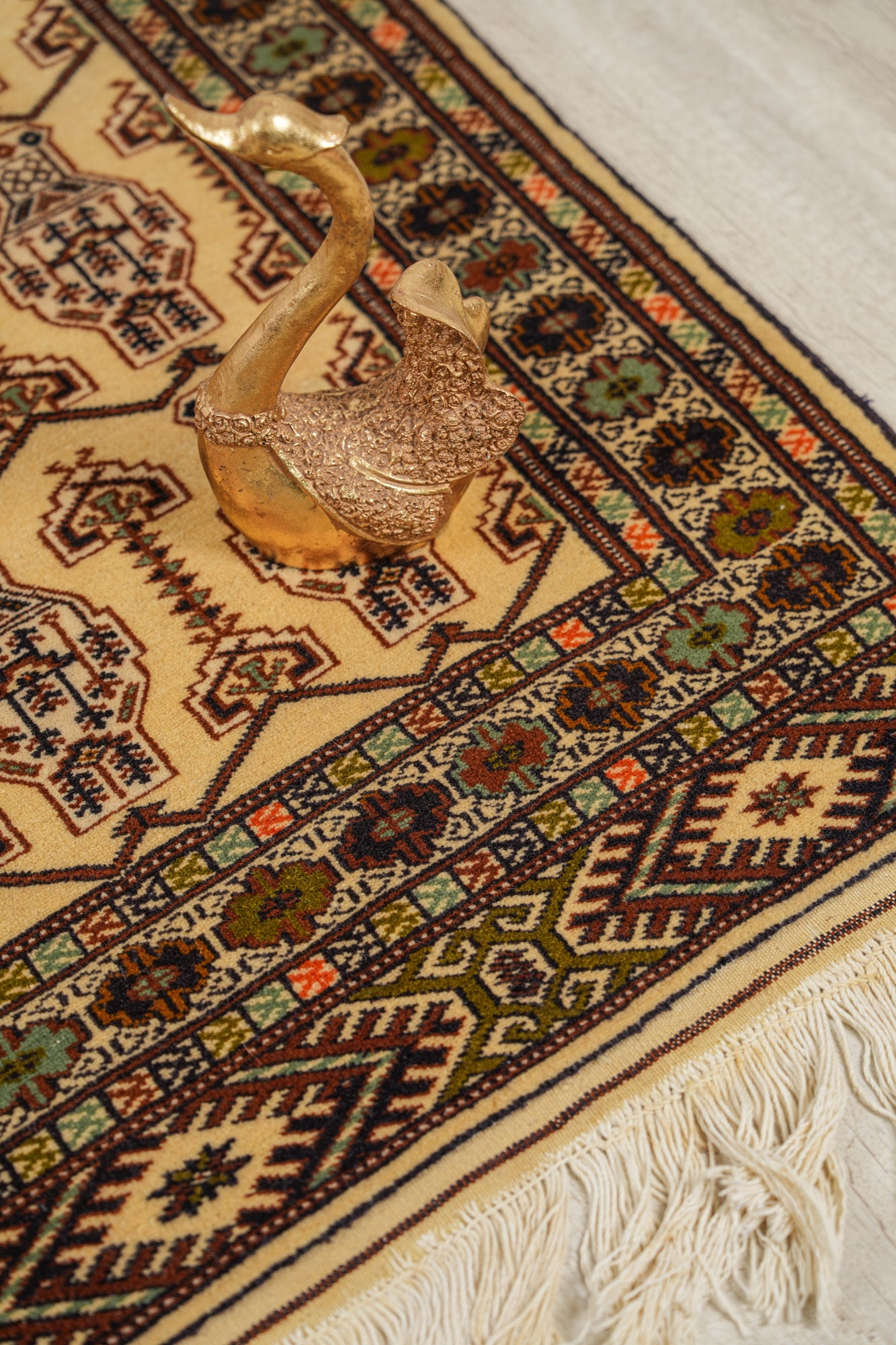 Vintage Turkmen Rug 3'1"x 2'1"