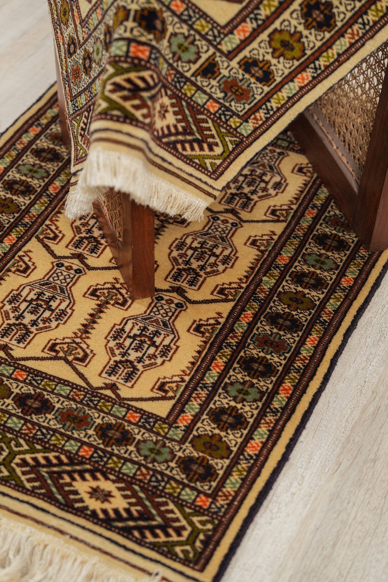 Vintage Turkmen Rug 3'1"x 2'1"