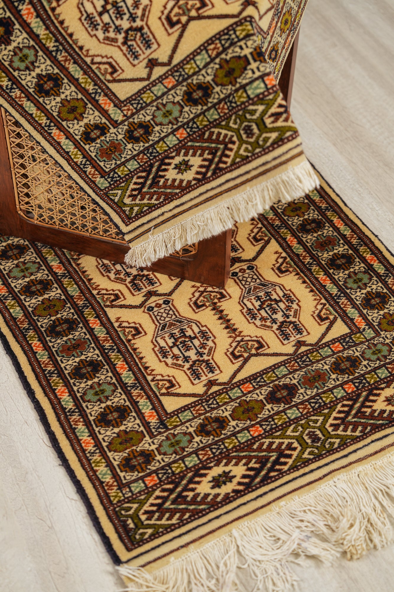 Vintage Turkmen Rug 3'1