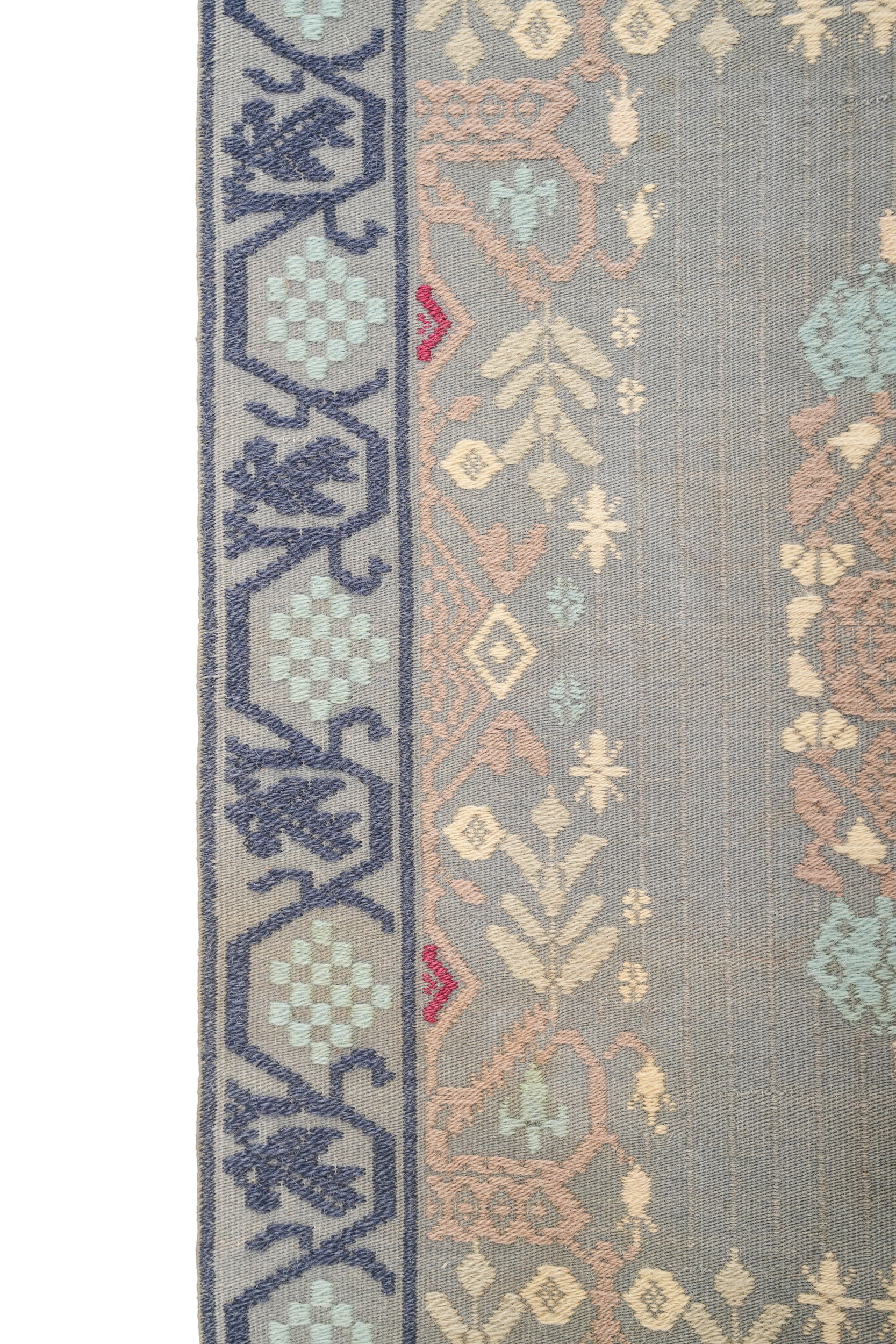 Vintage Scandinavian Kilim 5' x 2'8"