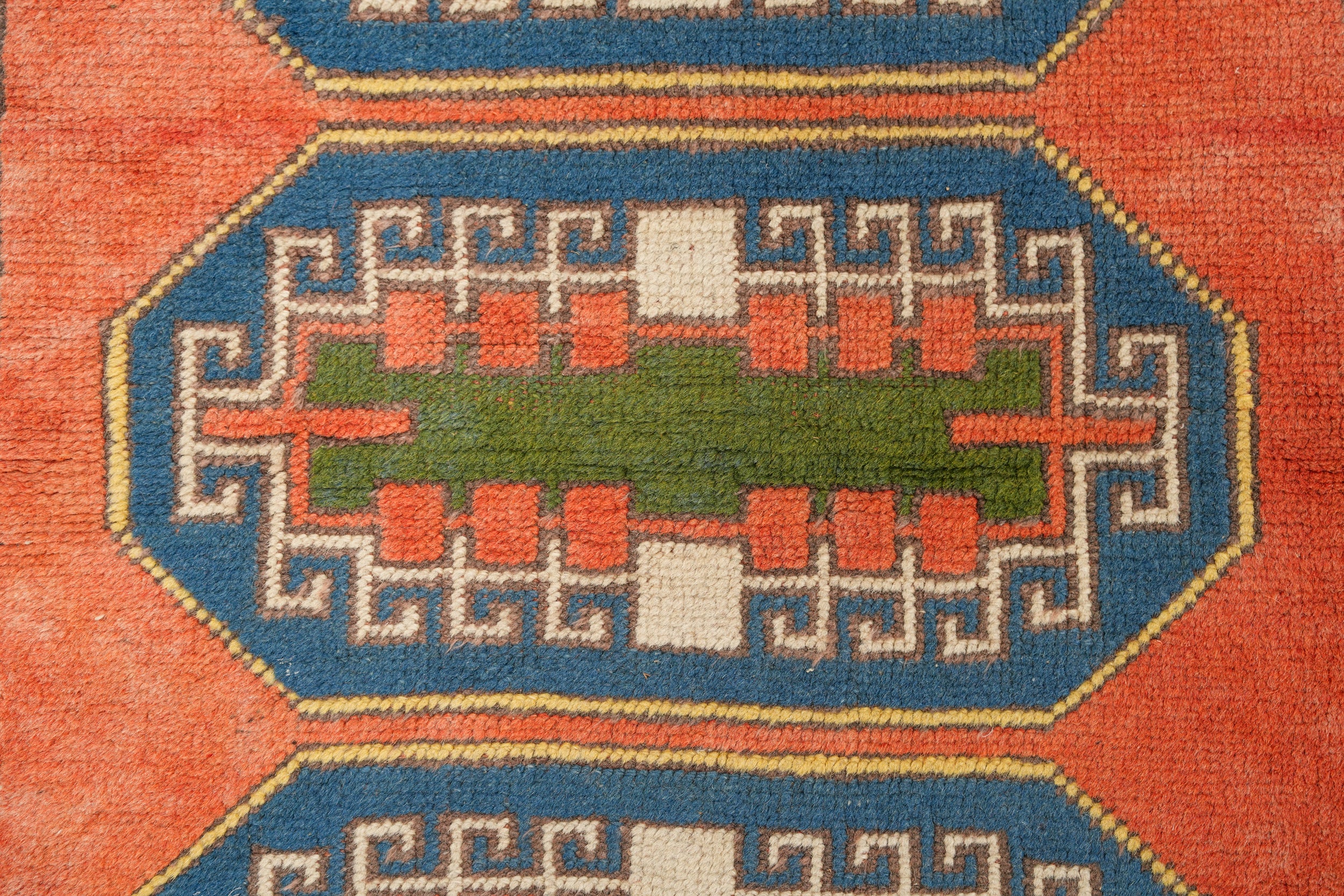 Vintage Turkish Kazak Rug 3'8" X 3'