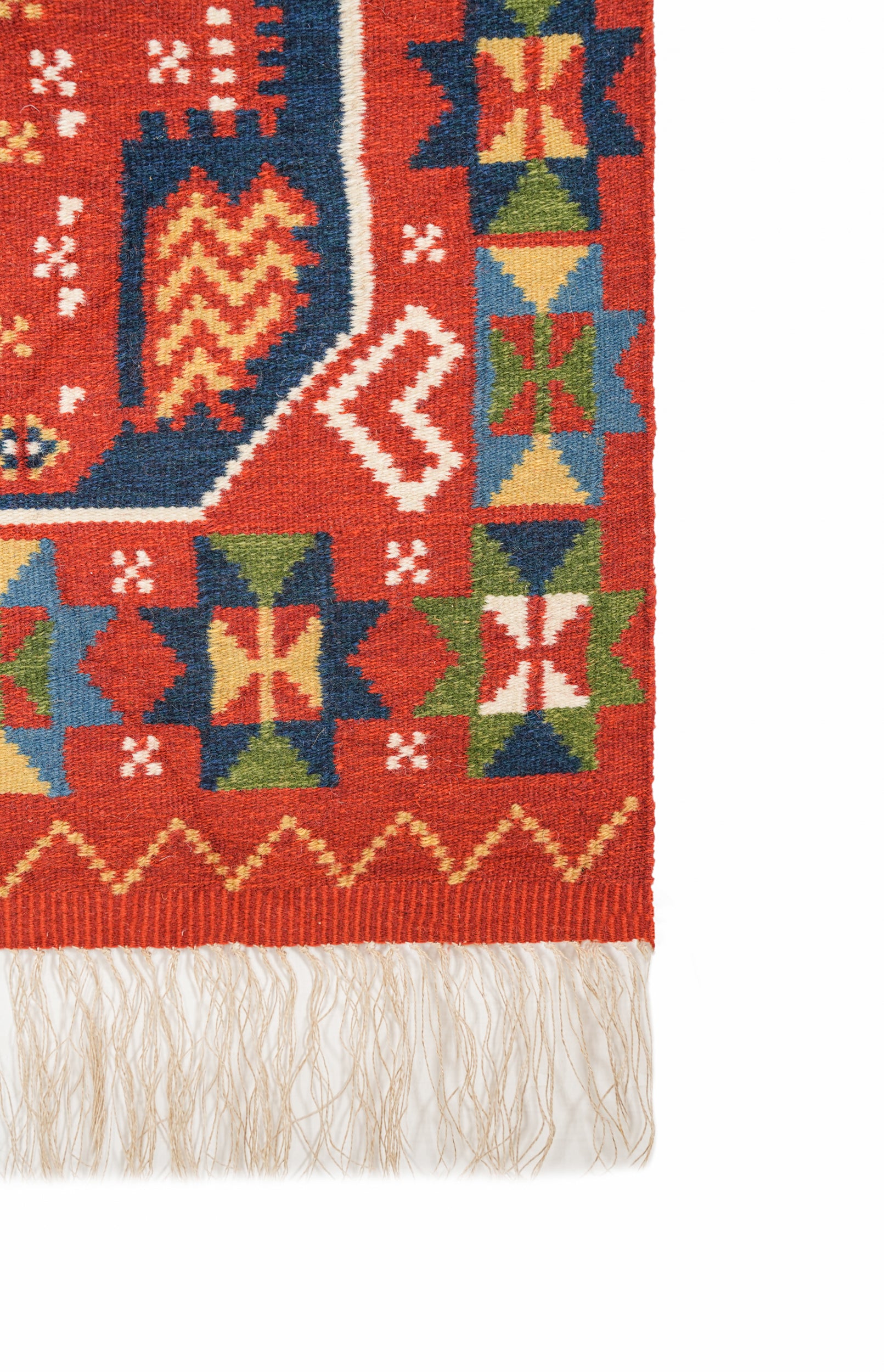 Vintage Swedish Rölakan Tapestry 2'3" x 1'10"