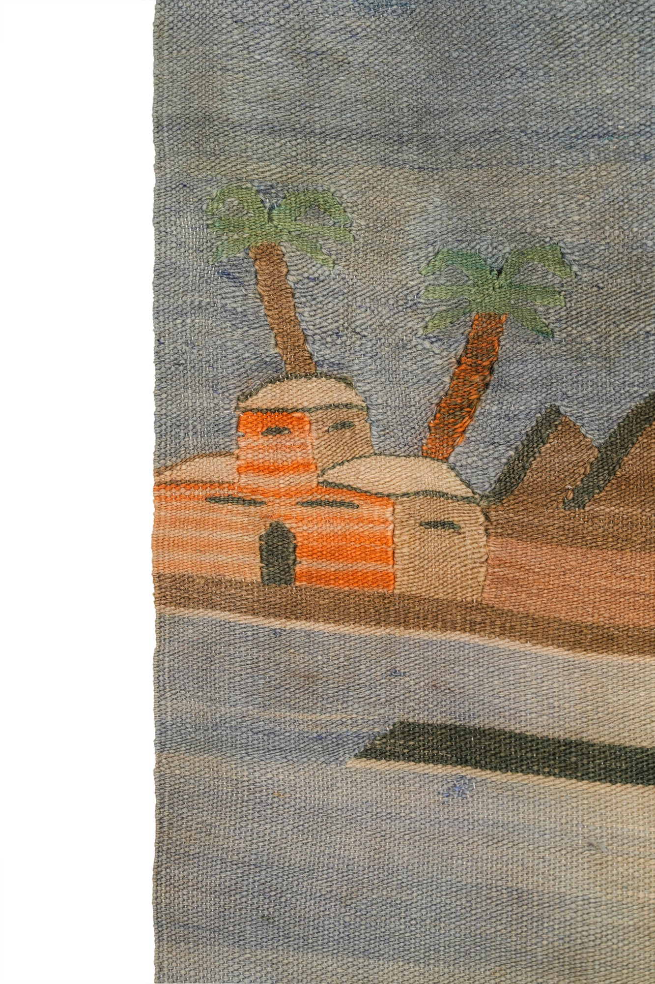 Vintage Egyptian Tapestry Kilim 3' x 2'4"