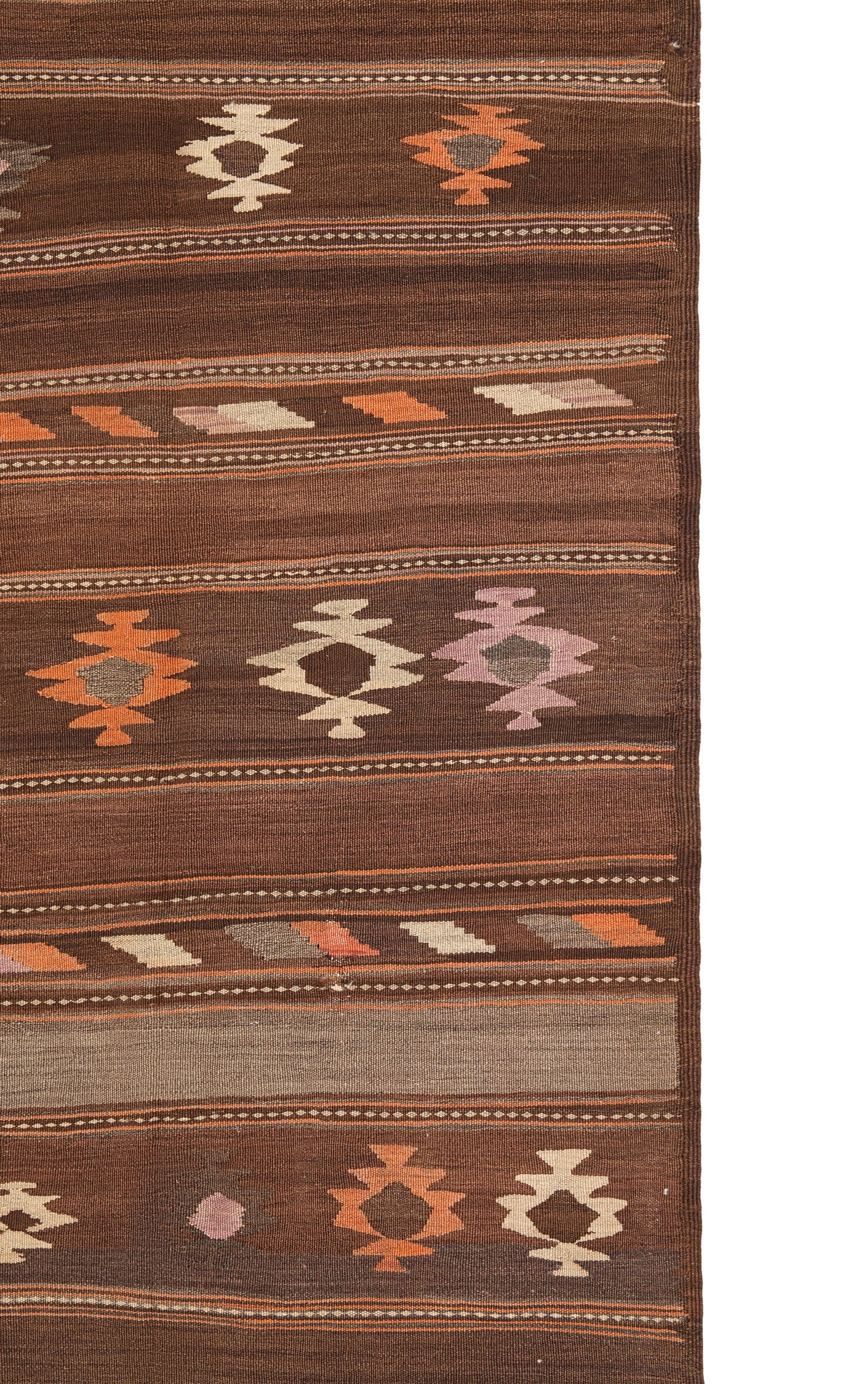 Vintage Baloch Kilim Runner 10'2" x 4'