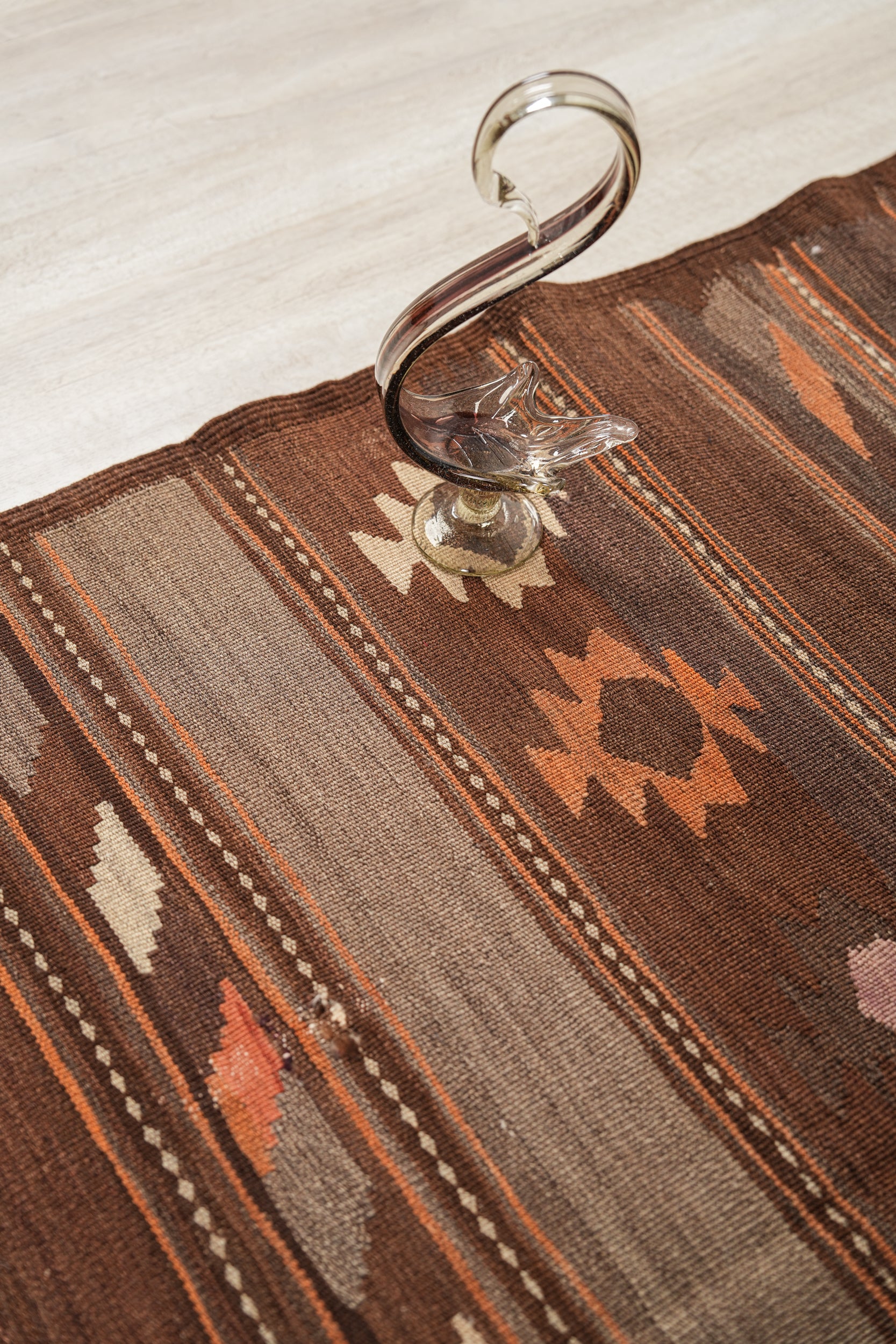 Vintage Baloch Kilim Runner 10'2" x 4'