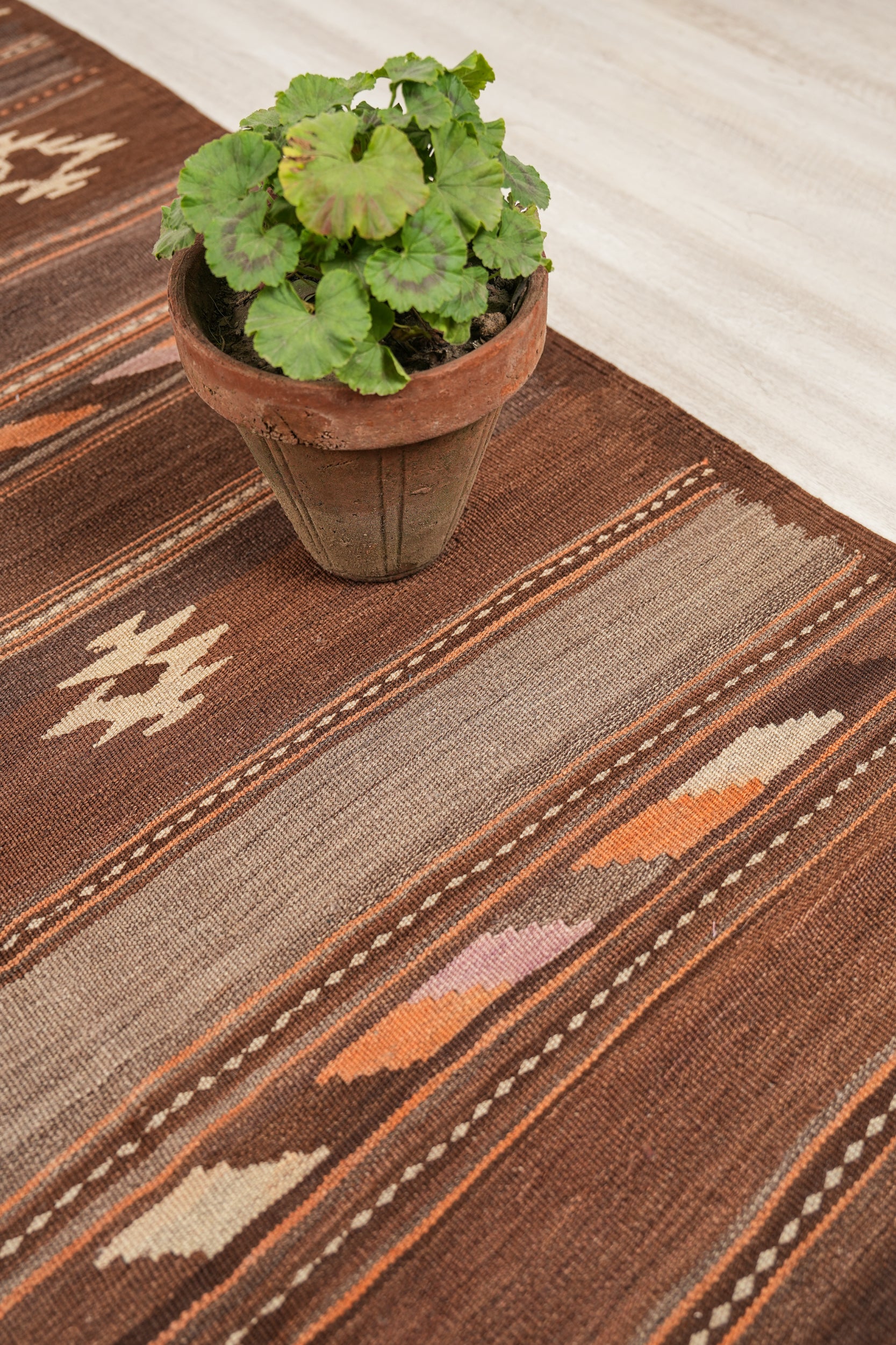 Vintage Baloch Kilim Runner 10'2" x 4'