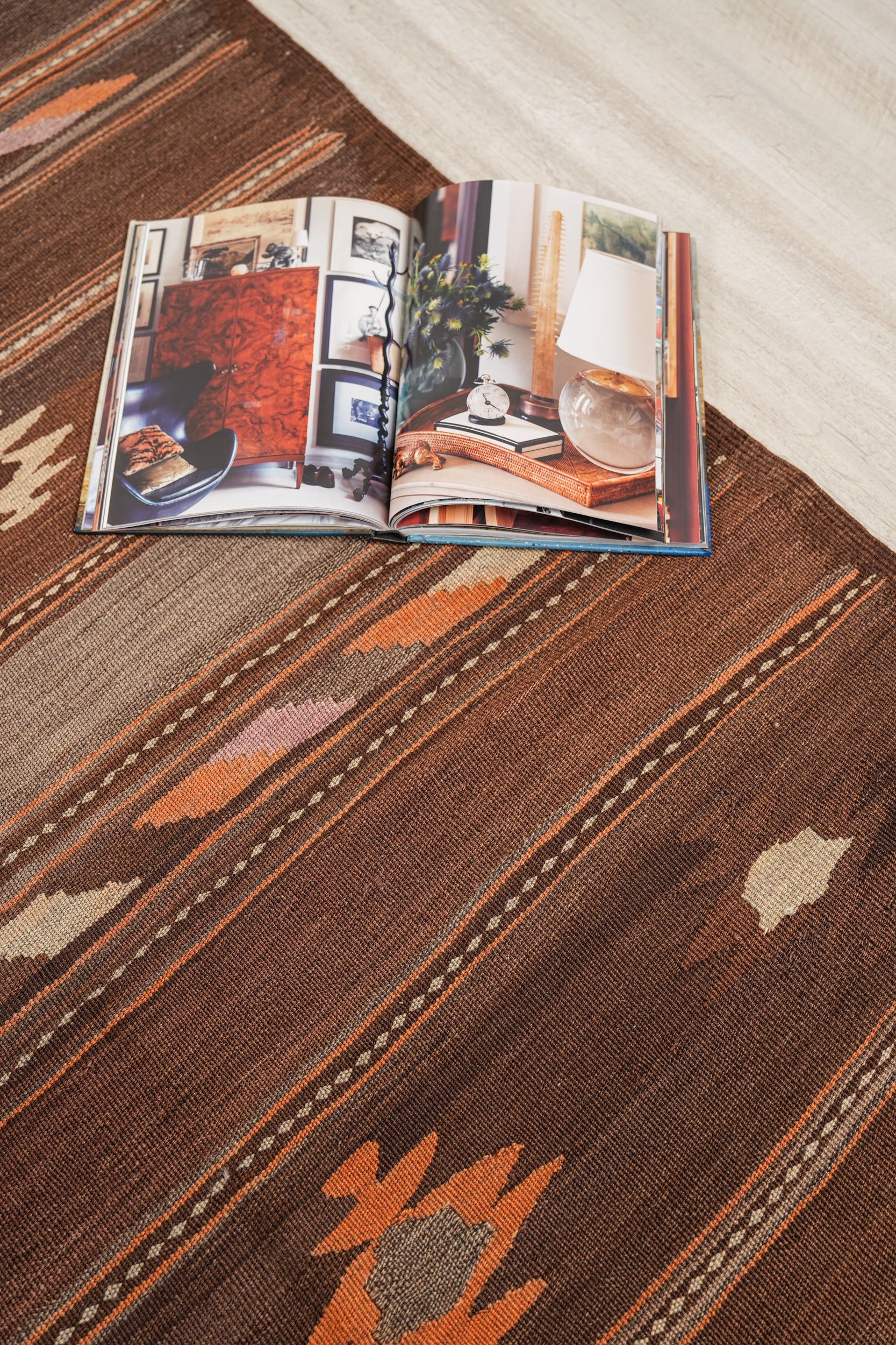 Vintage Baloch Kilim Runner 10'2" x 4'