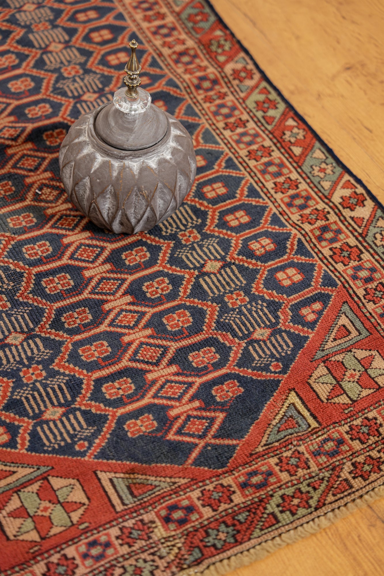 Vintage Anatolian Rug 4'2" X 2'9"