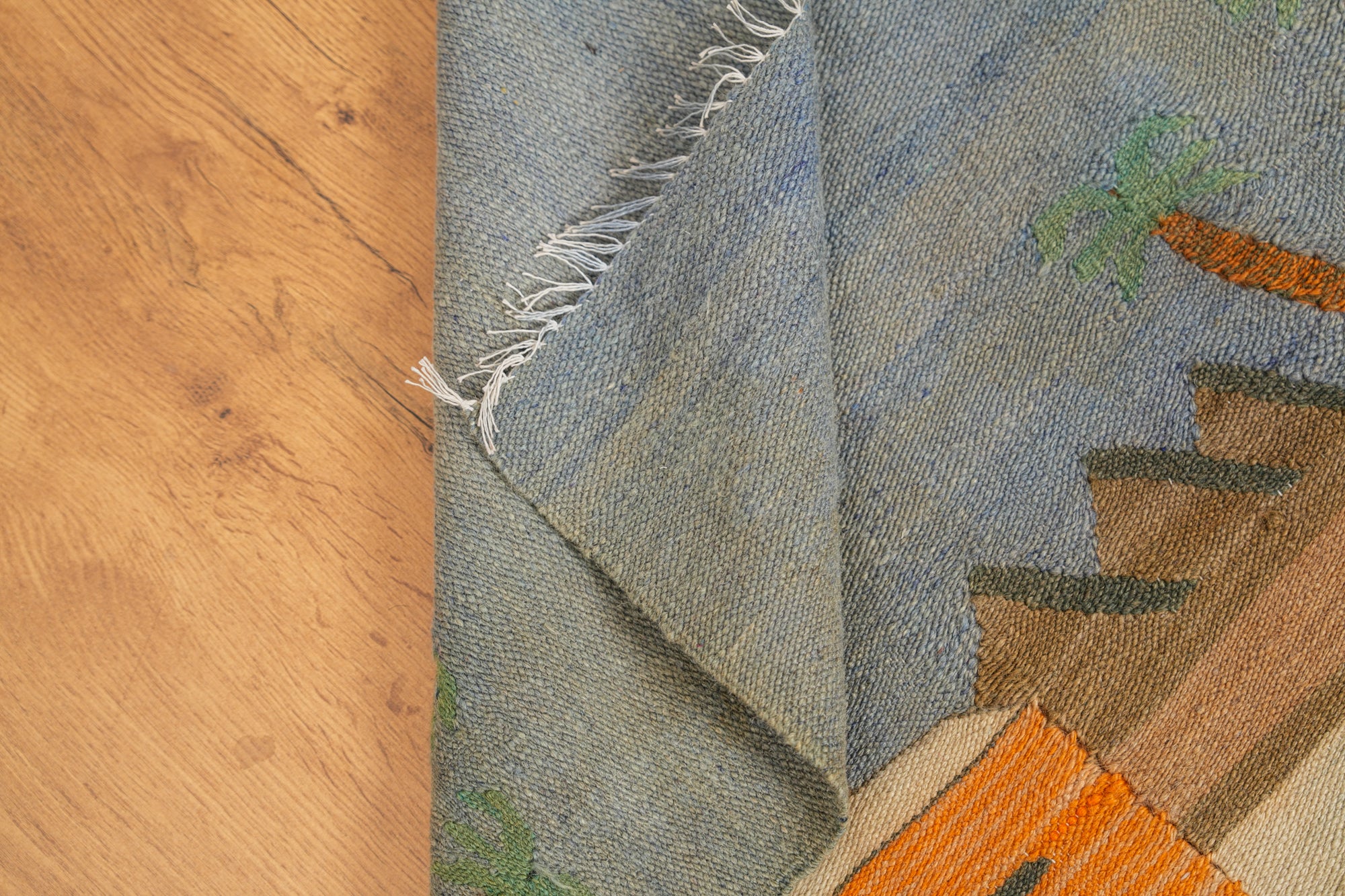 Vintage Egyptian Tapestry Kilim 3' x 2'4"