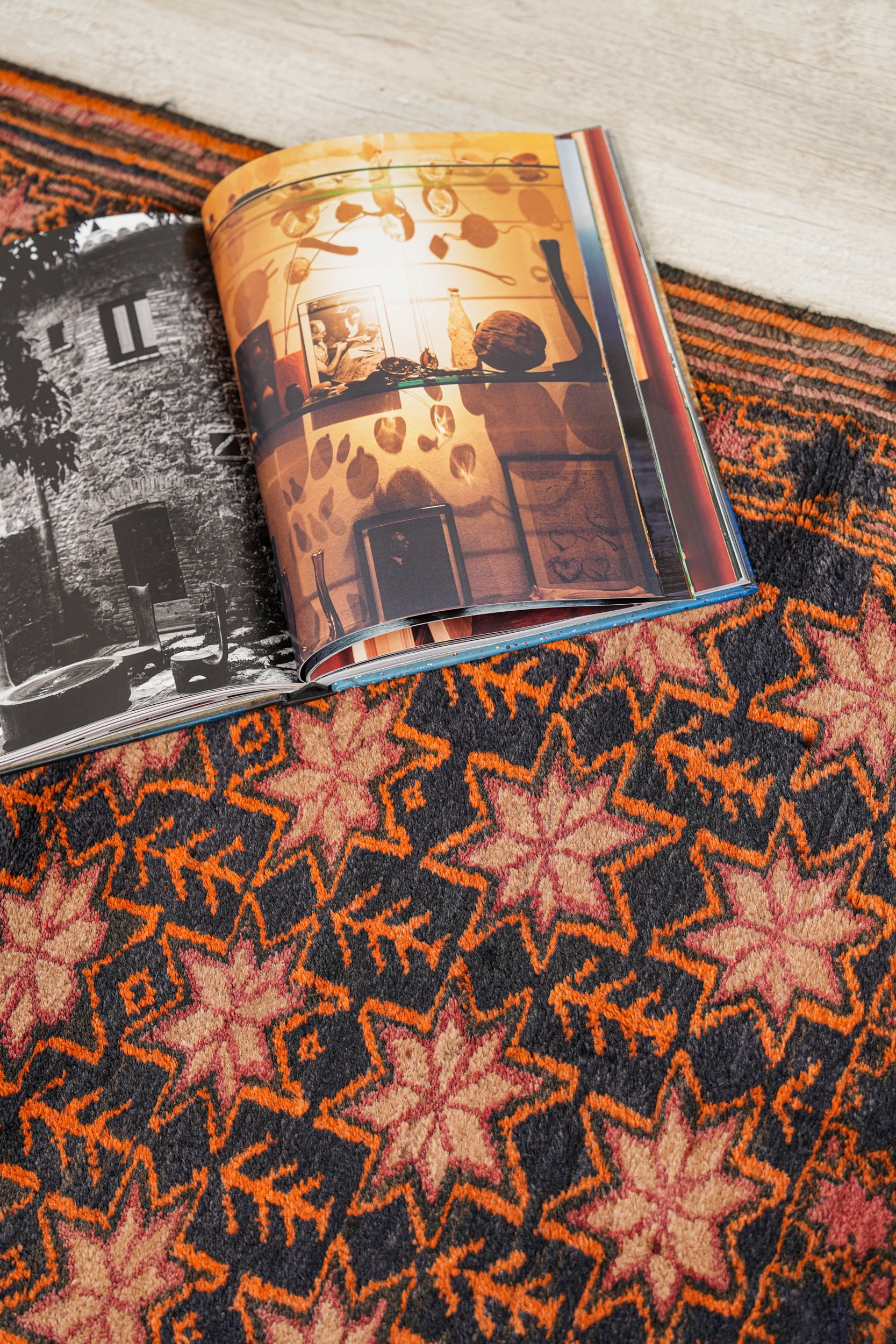 Vintage Turkmen Rug 4'4" X 2'8"