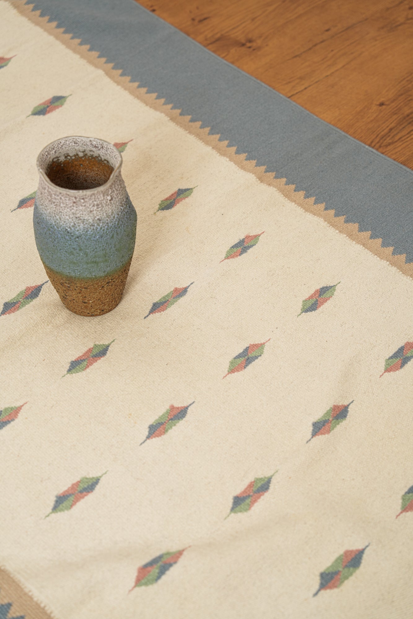 Vintage Scandinavian Kilim 6' x 3'8"