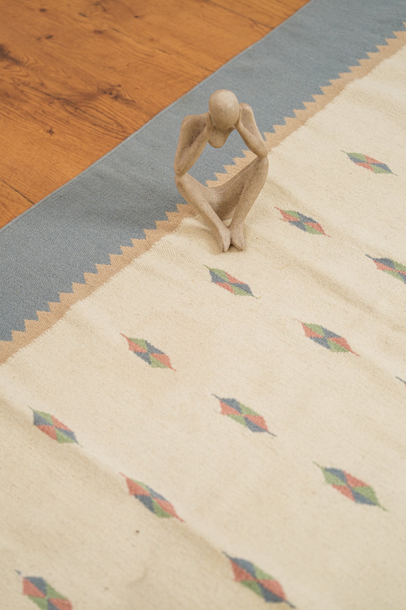 Vintage Scandinavian Kilim 6' x 3'8"