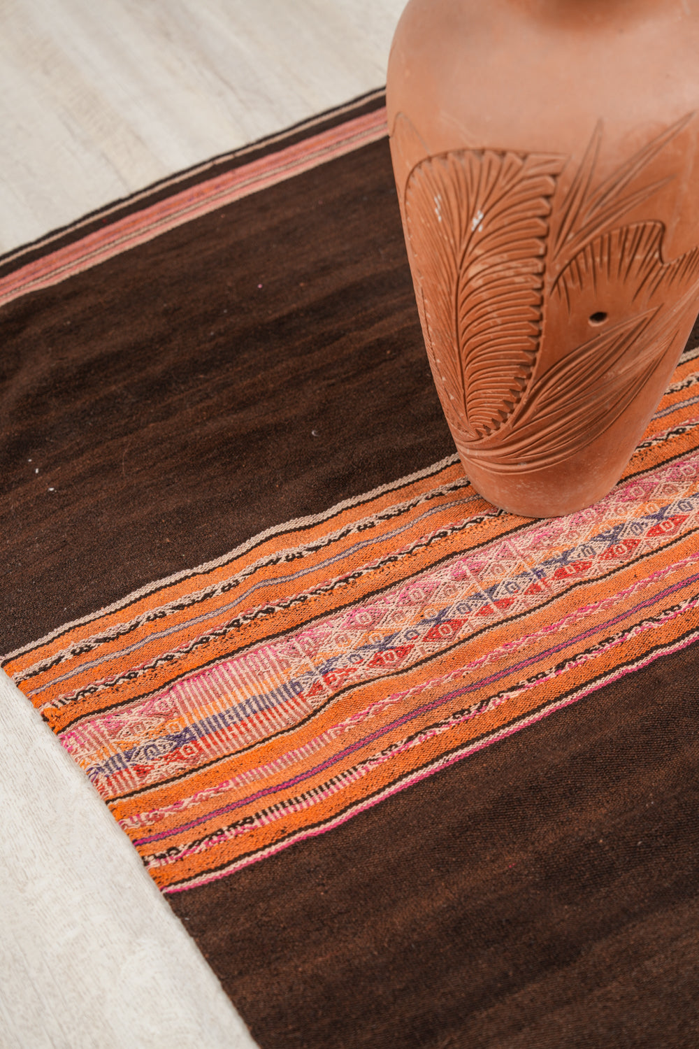 Vintage Bolivian Textile 3'6" x 3'1"
