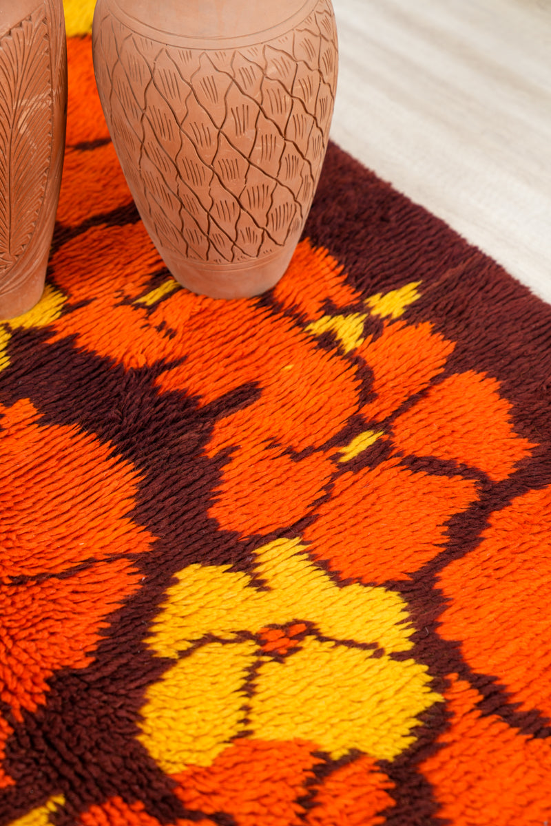 Hand-Knotted Wool Carpet