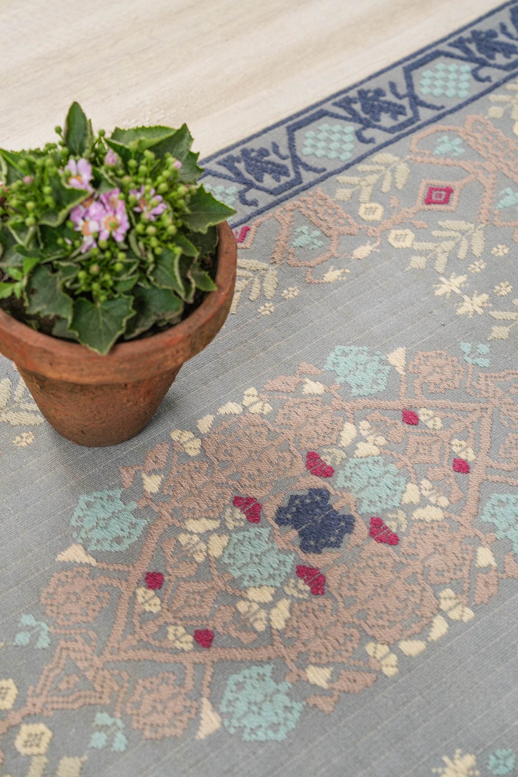 Vintage Scandinavian Kilim 5' x 2'8"