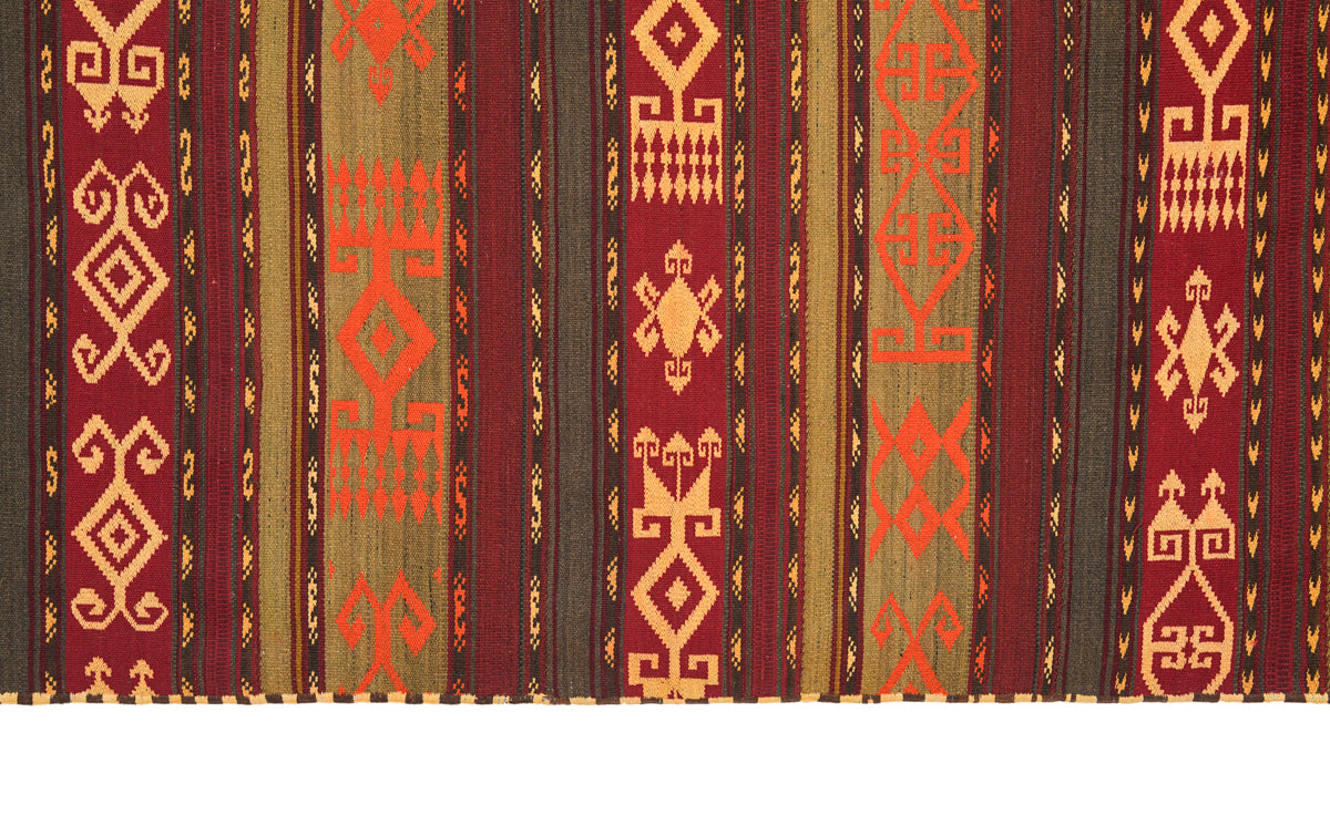 Vintage Ghudjeri Kilim 9'5" x 6'1"