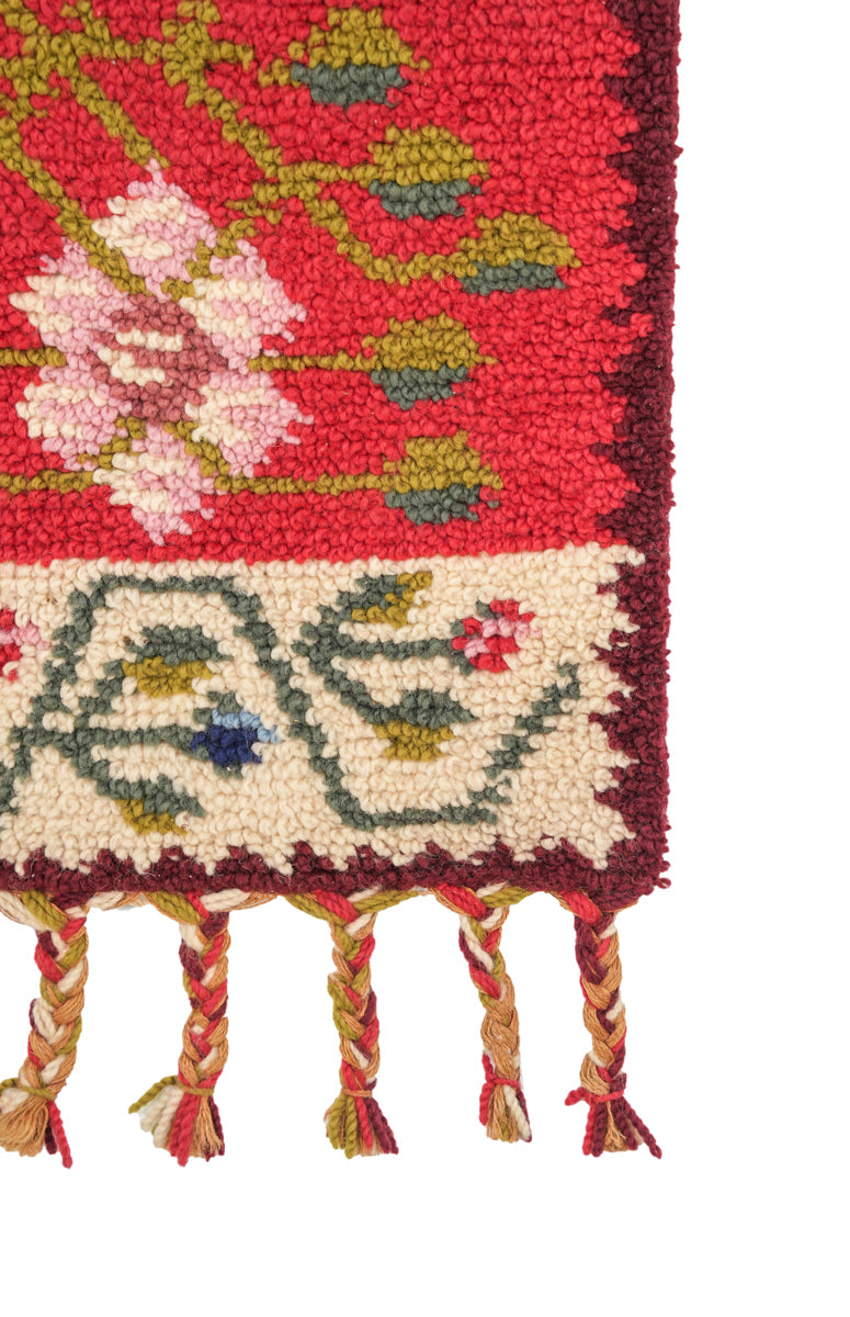 Vintage Turkish Rug 3'5" x 1'7"