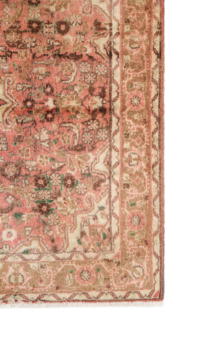 VINTAGE Kashmiri floral RUG 3'4" x 3'