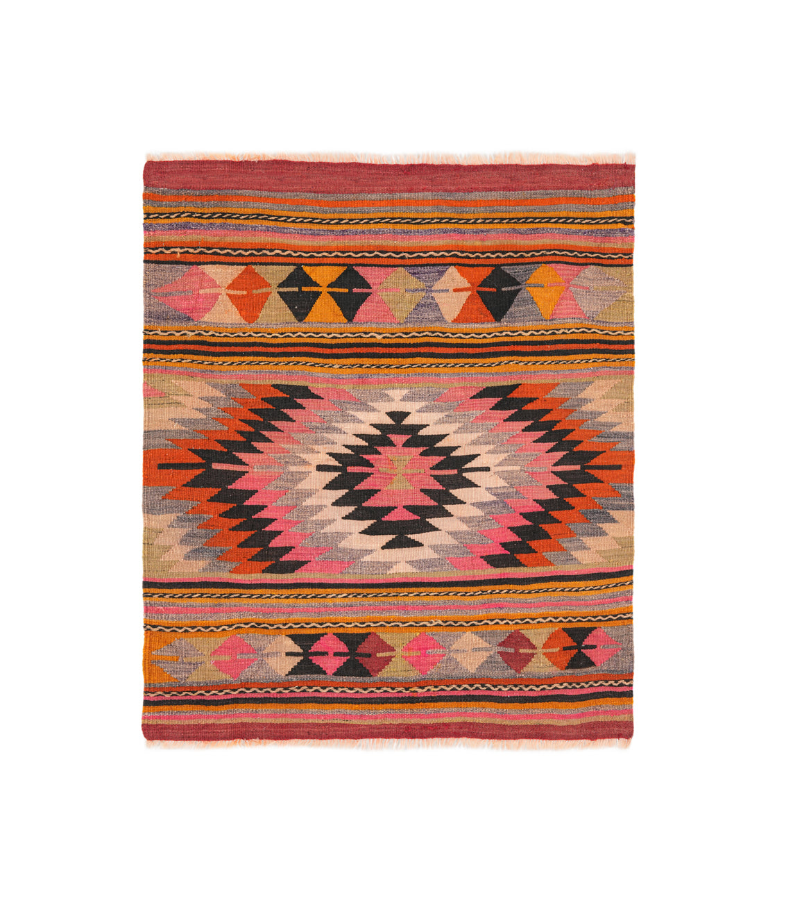 Vintage Turkish Kilim 3'6" x 3'1"