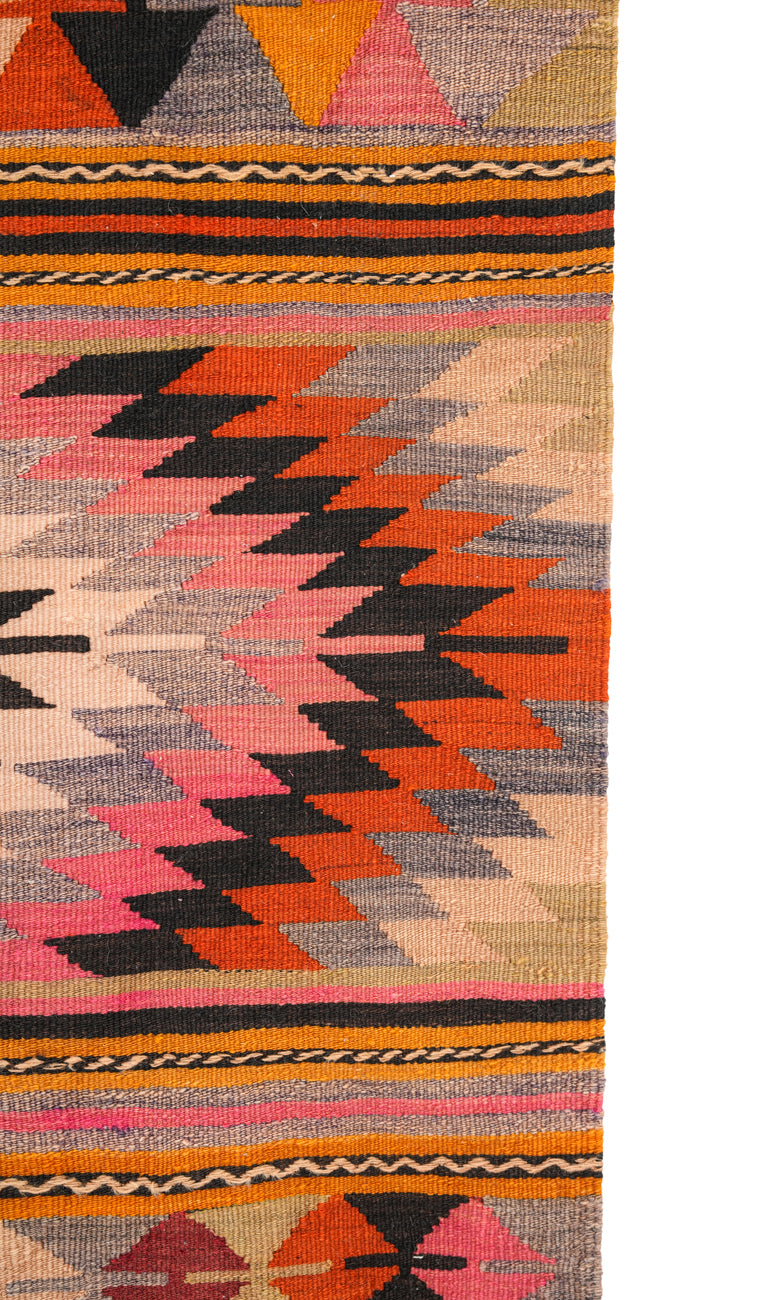 Vintage Turkish Kilim 3'6" x 3'1"