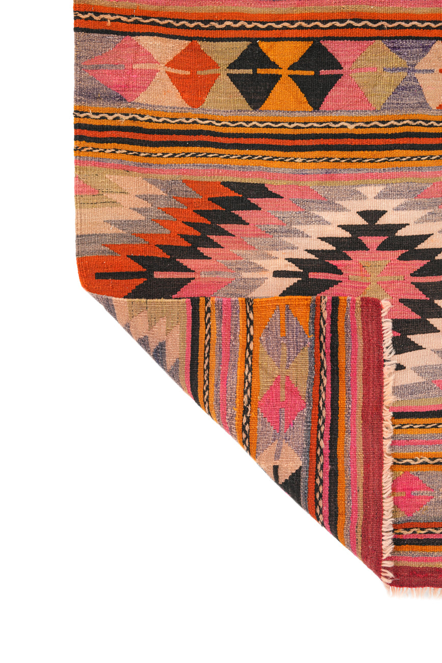 Vintage Turkish Kilim 3'6" x 3'1"