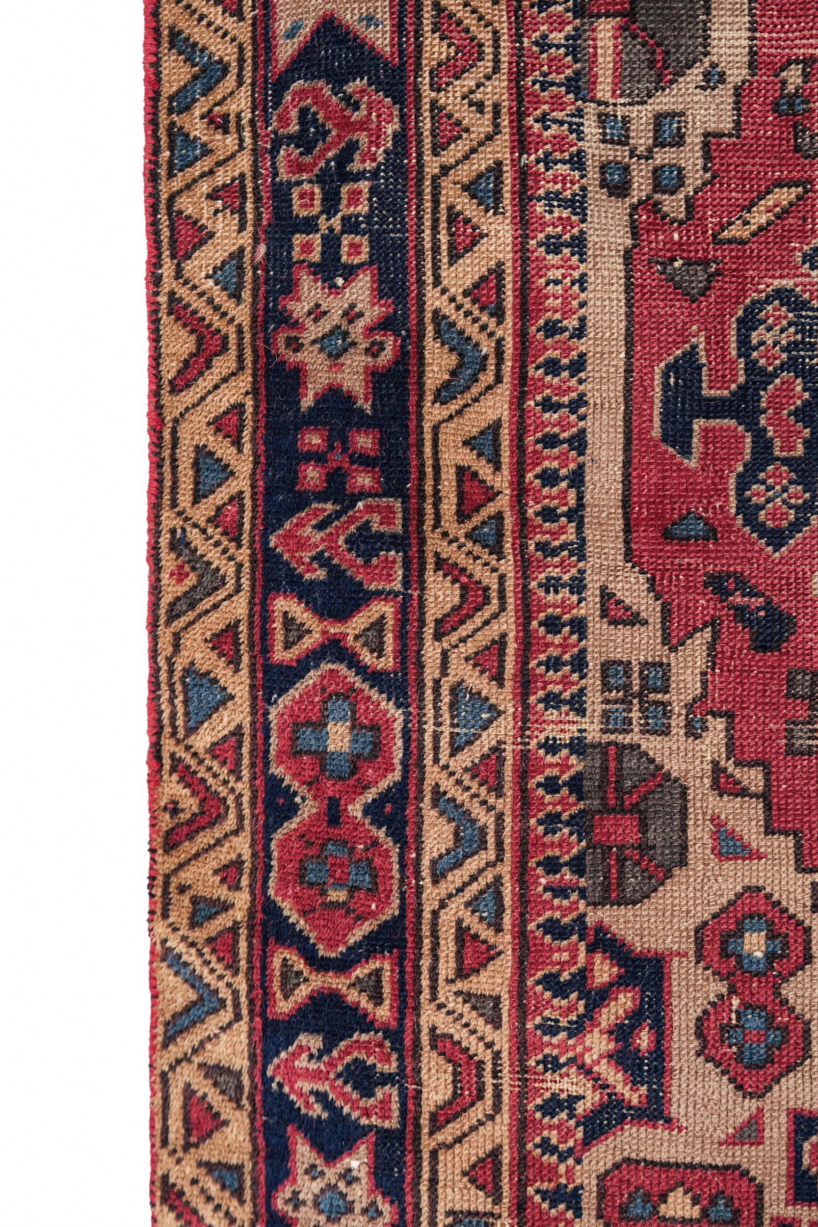 Antique Turkish Sivas Rug 4' X 3'4"