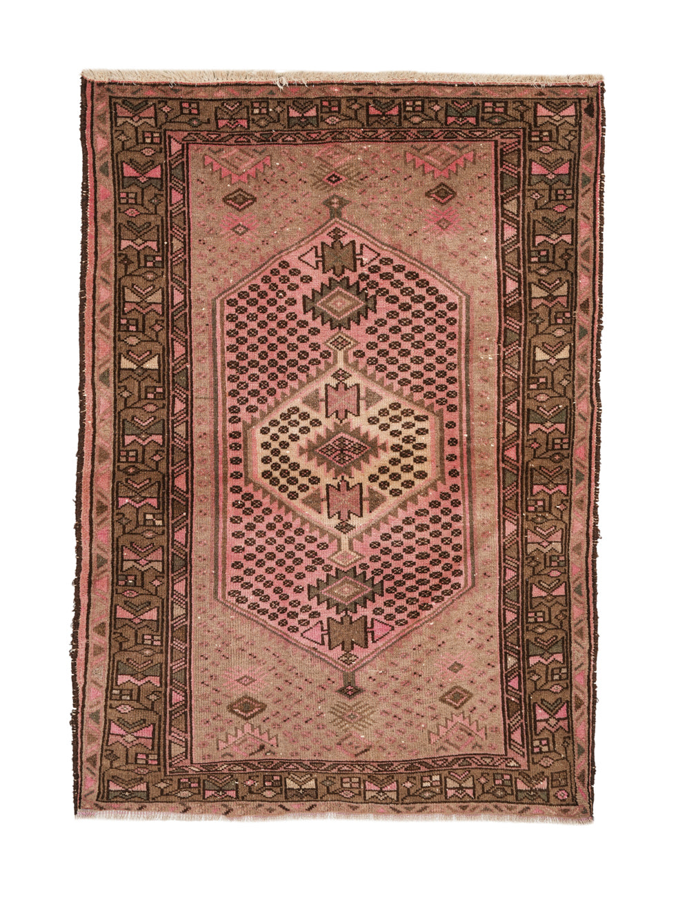 VINTAGE TURKISH RUG 4'9" x 3'4"
