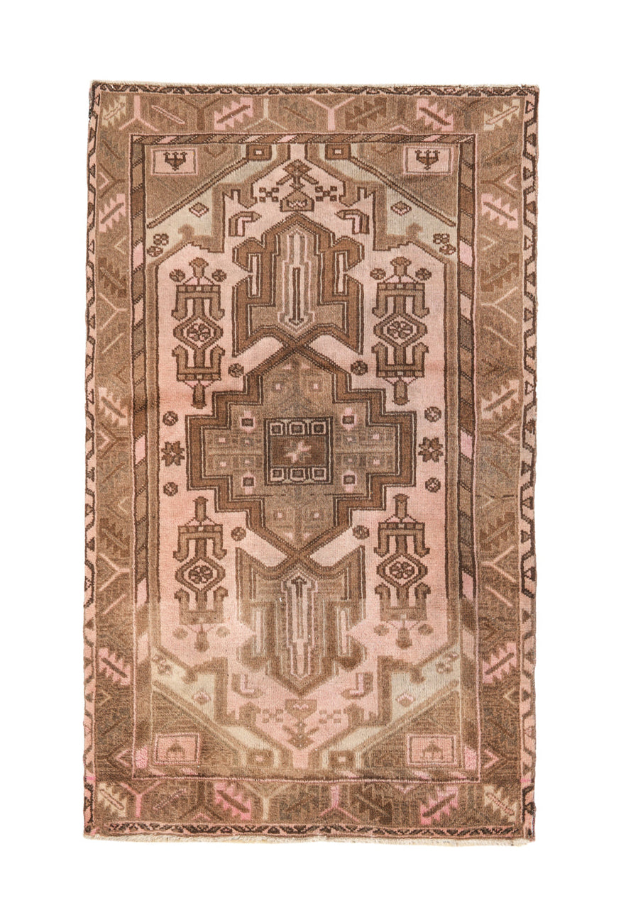 vintage Turkish rug 5'1" x 3'1"