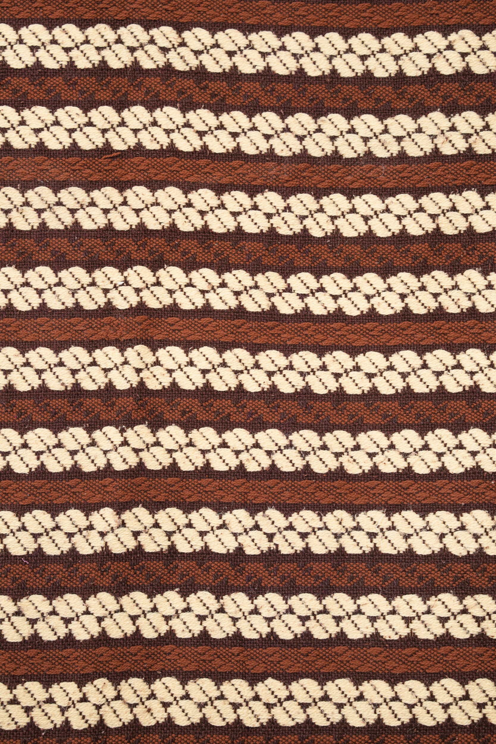 Vintage Scandinavian Loom Textile 6'5" x 5'