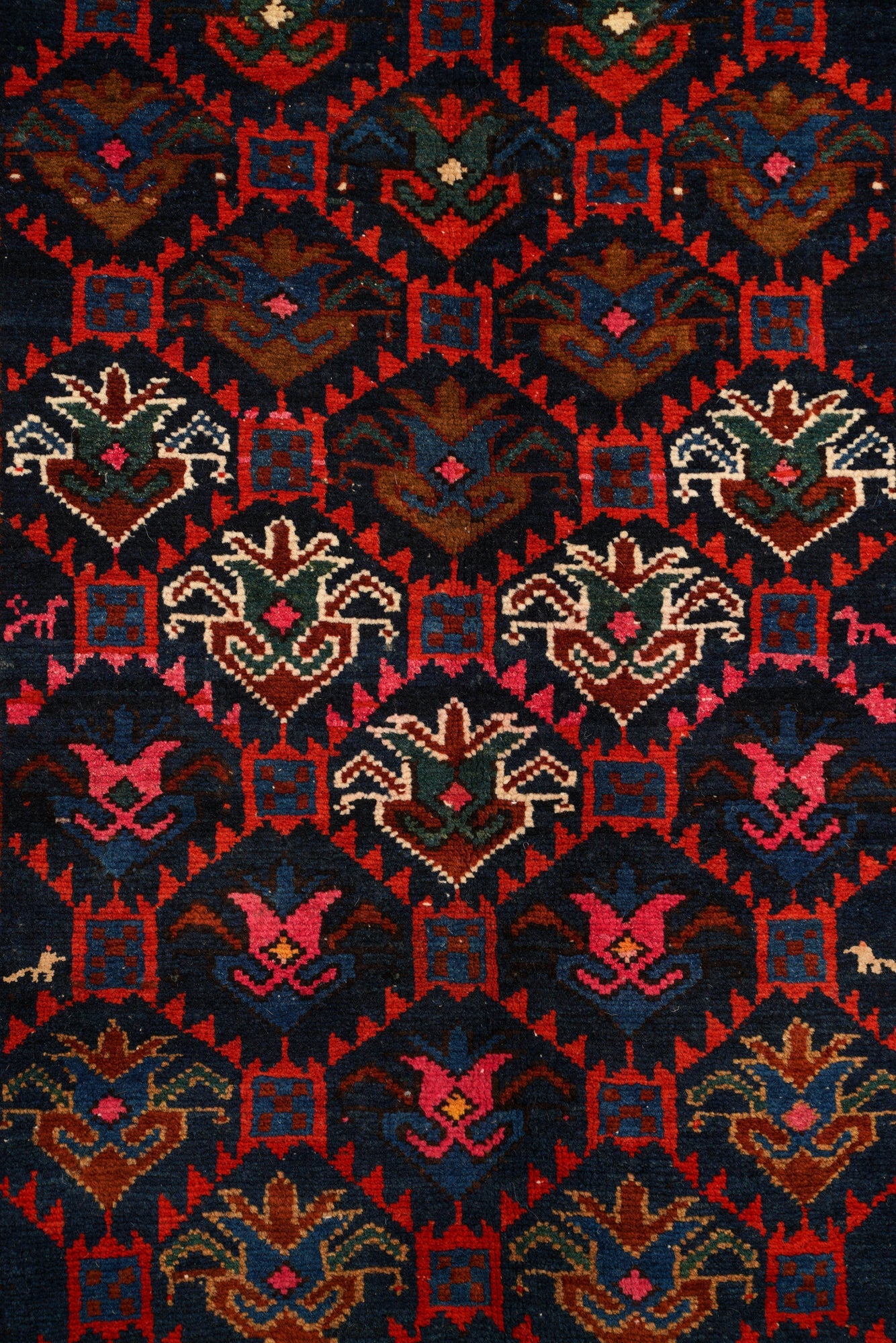 Antique Caucasian Chichi Rug 6'2" x 4'1"