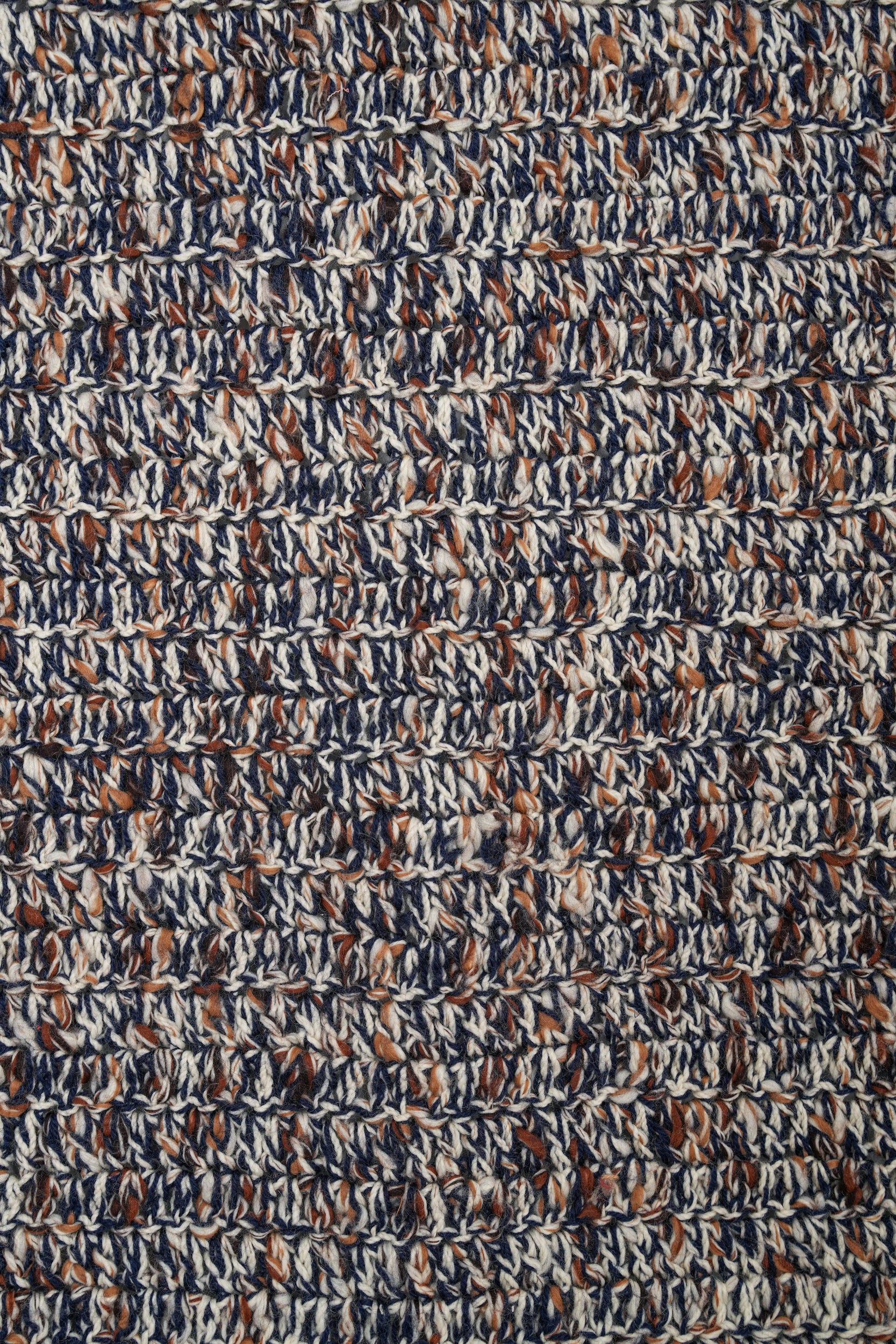 Vintage Scandinavian Blanket Textile 4'10" x 3'