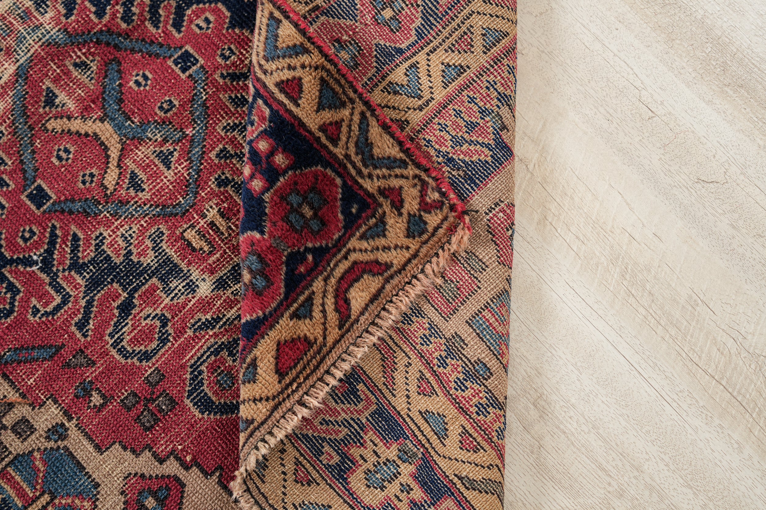 Antique Turkish Sivas Rug 4' X 3'4"