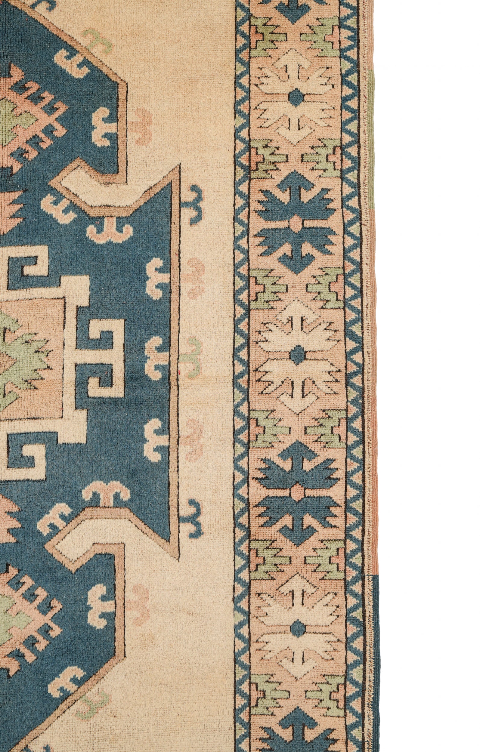 Vintage Turkish Kazak Rug 8' X 5'2"