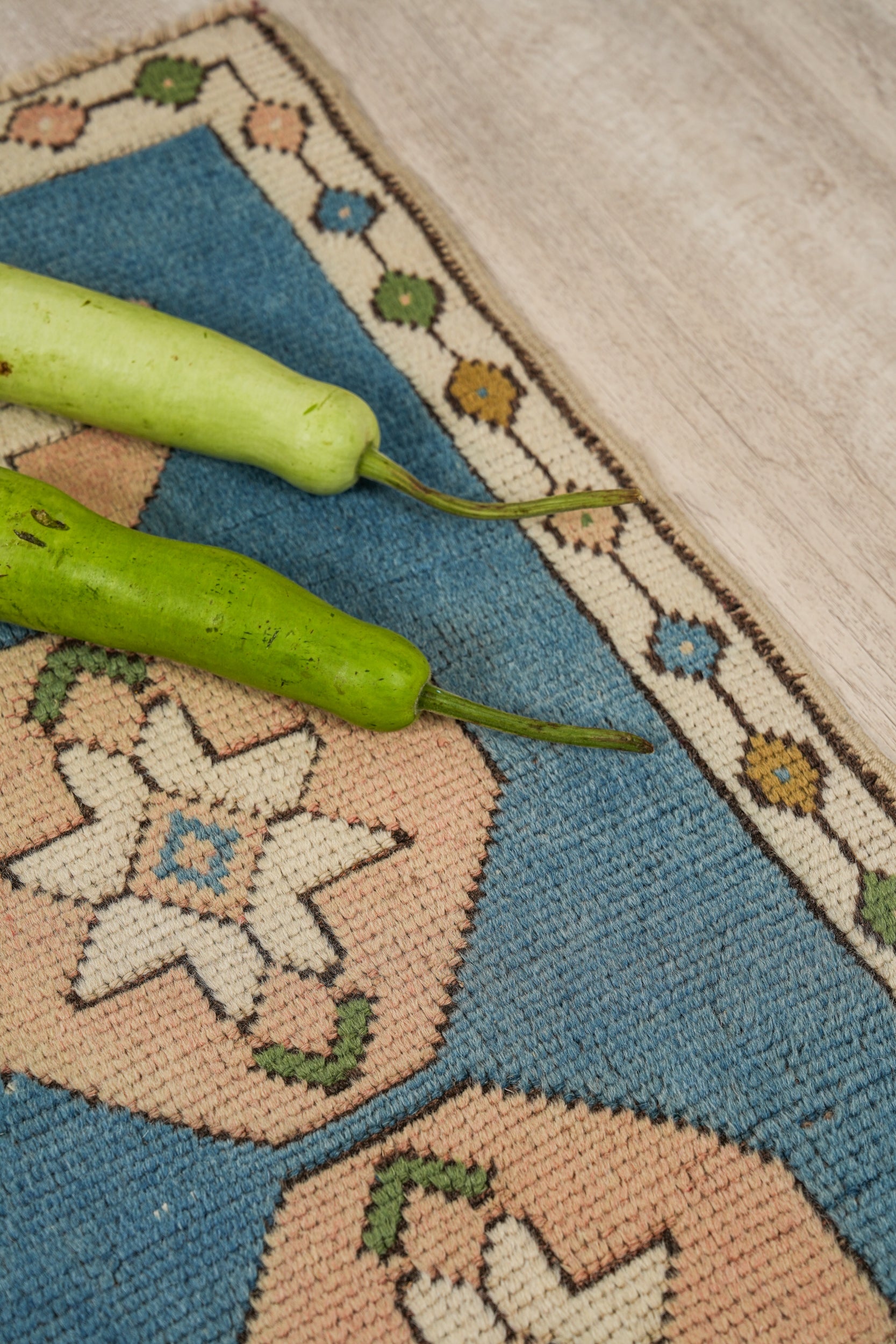 VINTAGE TURKISH Kazak RUG 2'10" x 1'5"