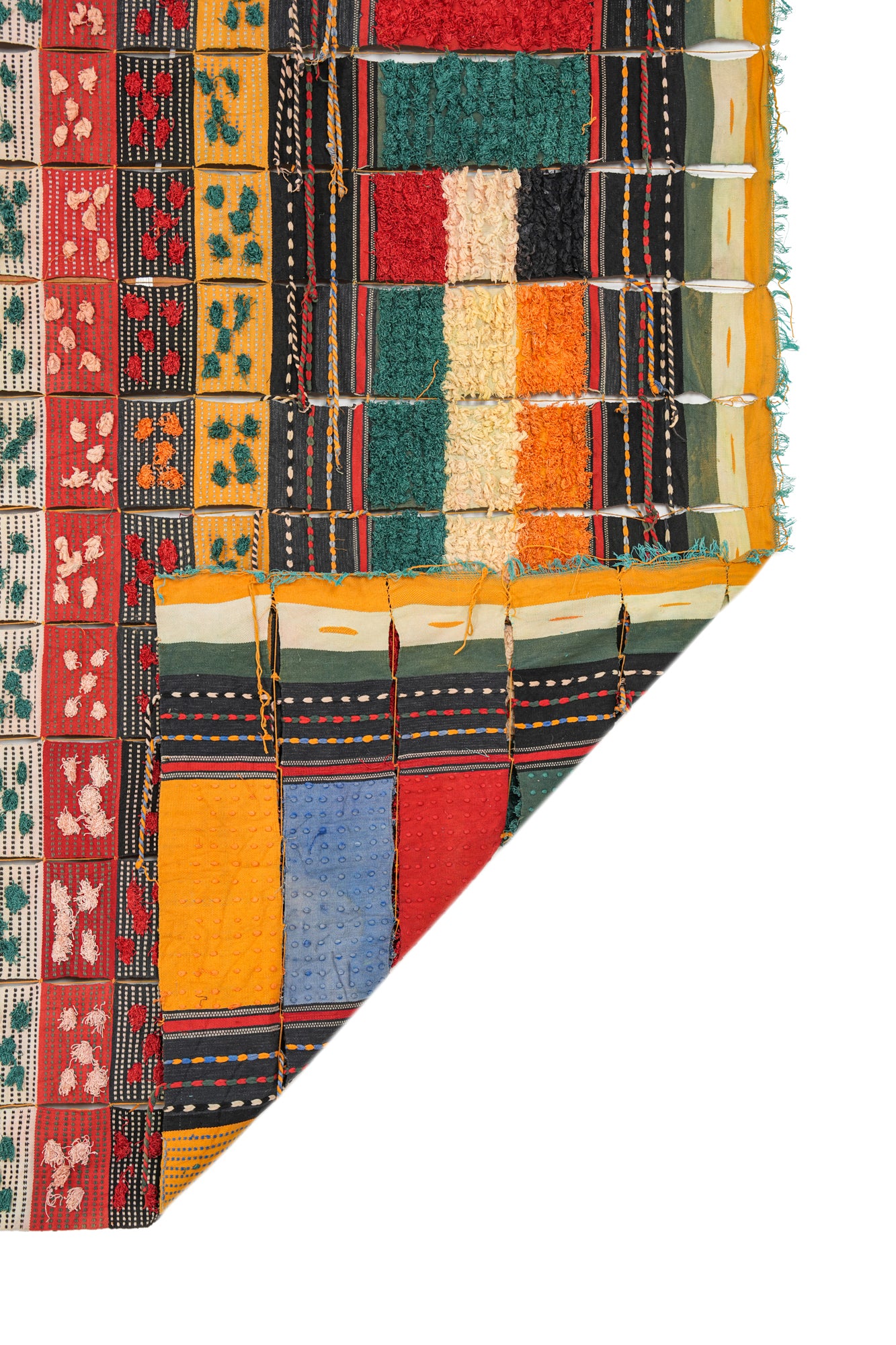 Vintage African Fulani Textile 12'2" x 5'8"