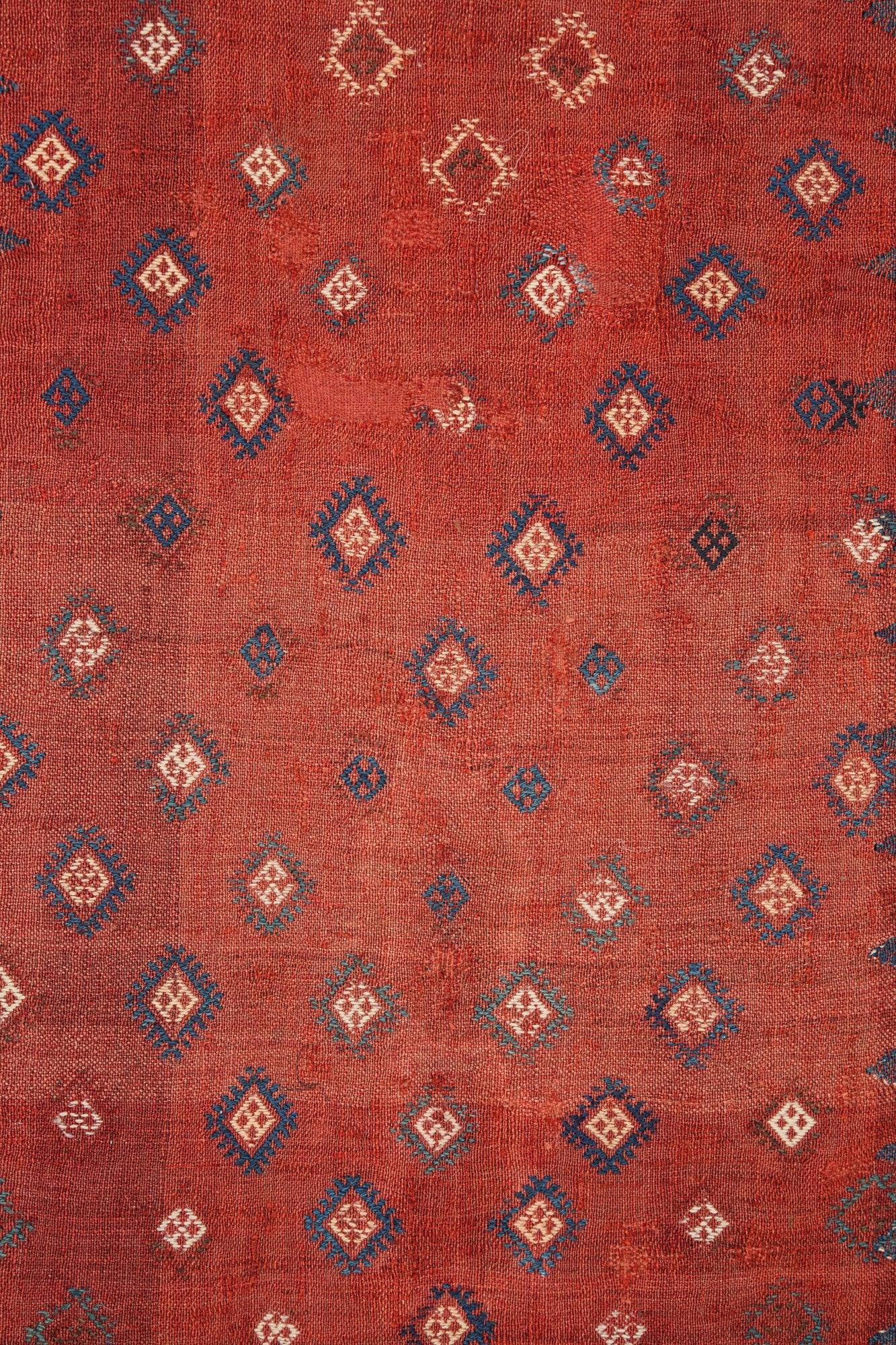 Antique Caucasian Verni Kilim 7'7" x 5'5"