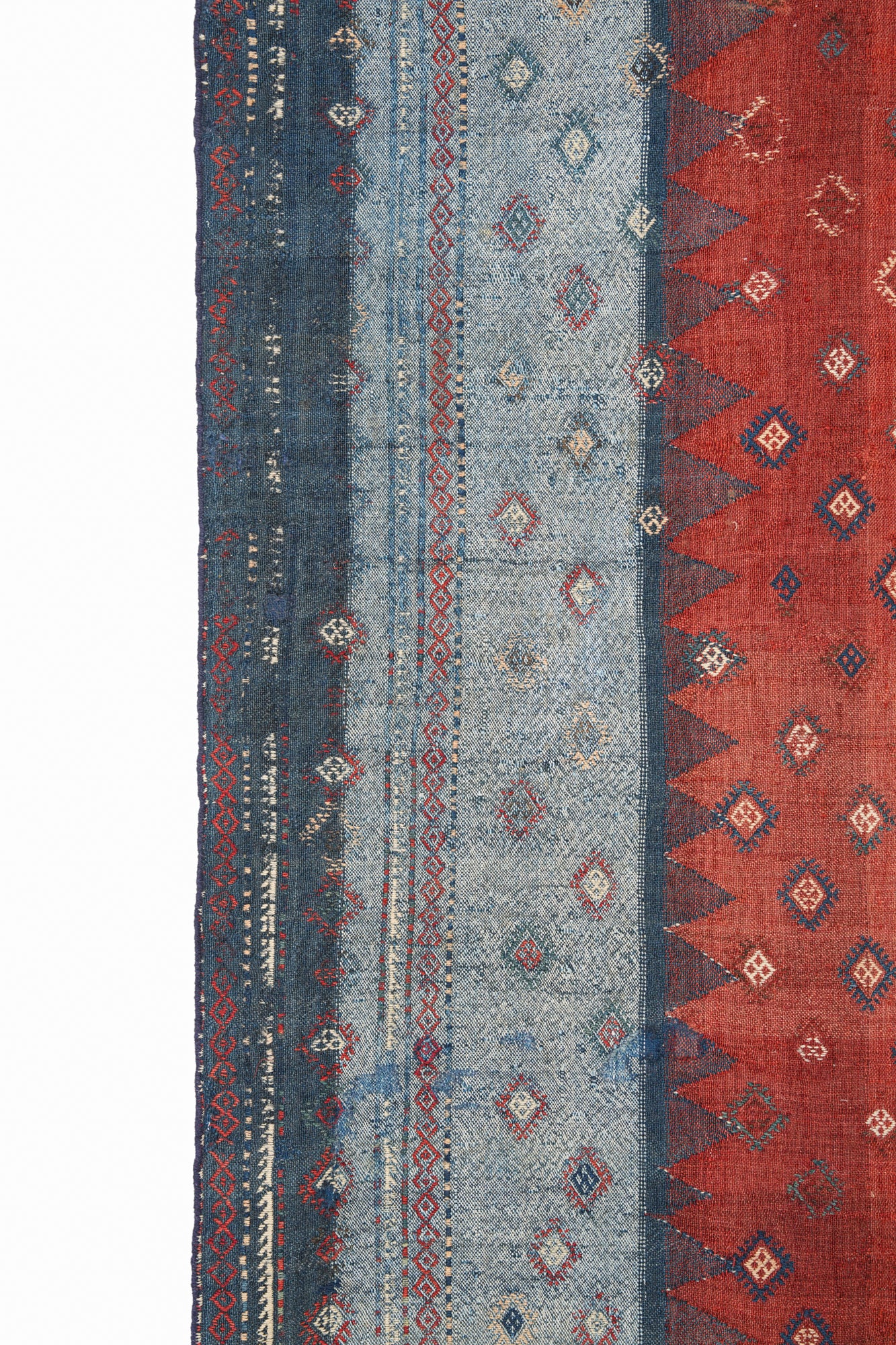 Antique Caucasian Verni Kilim 7'7" x 5'5"